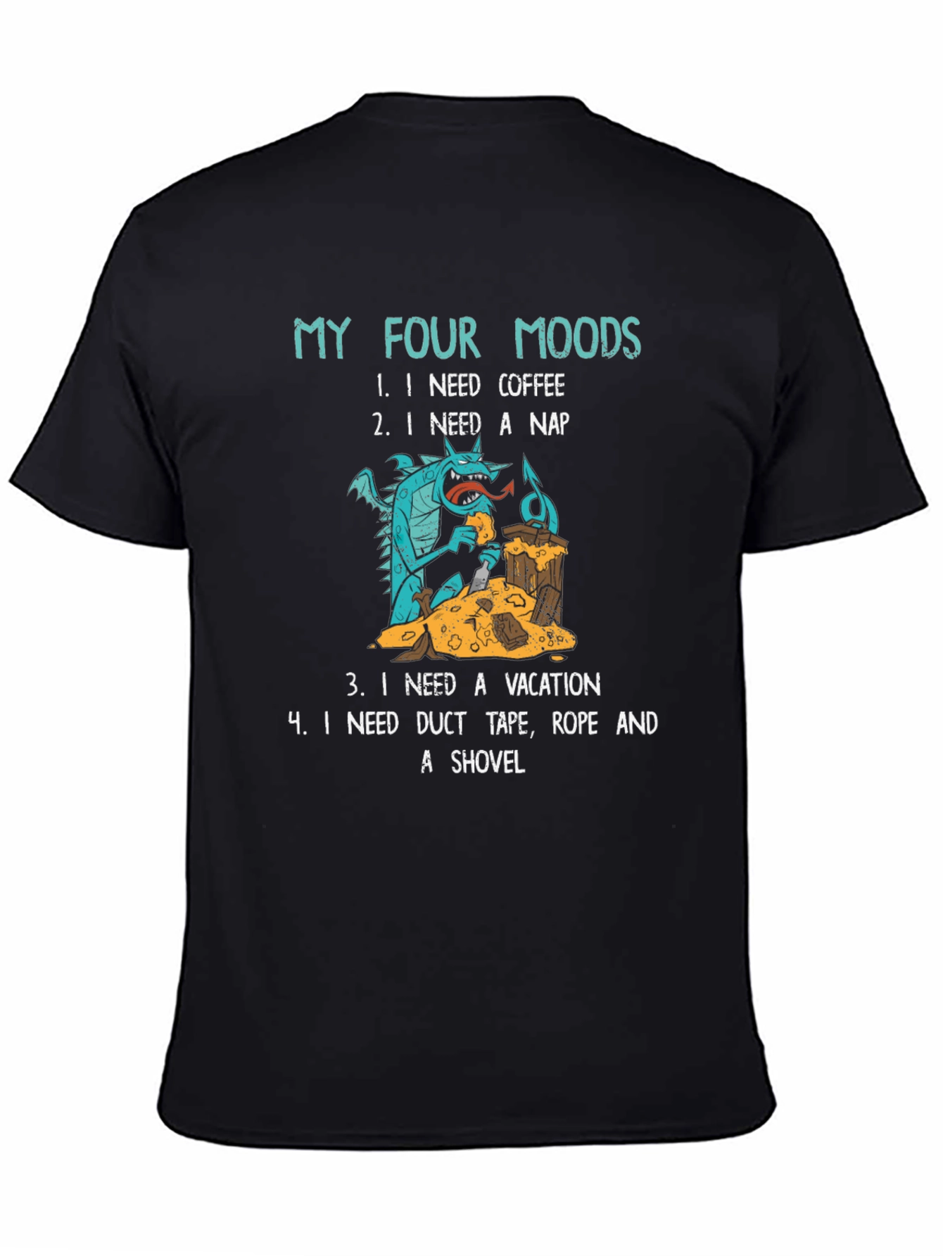 My Four Moods Dragon T-Shirt