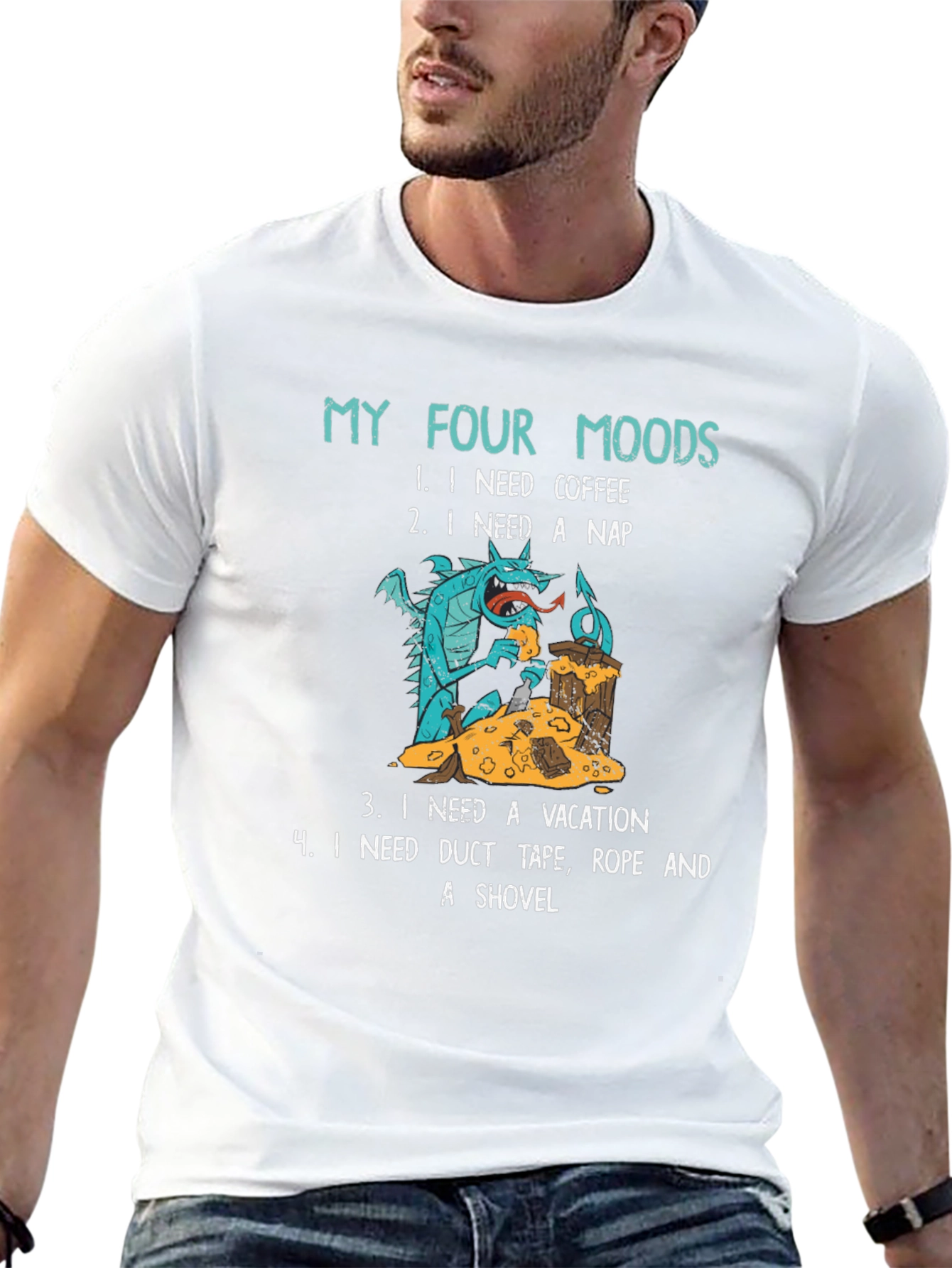 My Four Moods Dragon T-Shirt