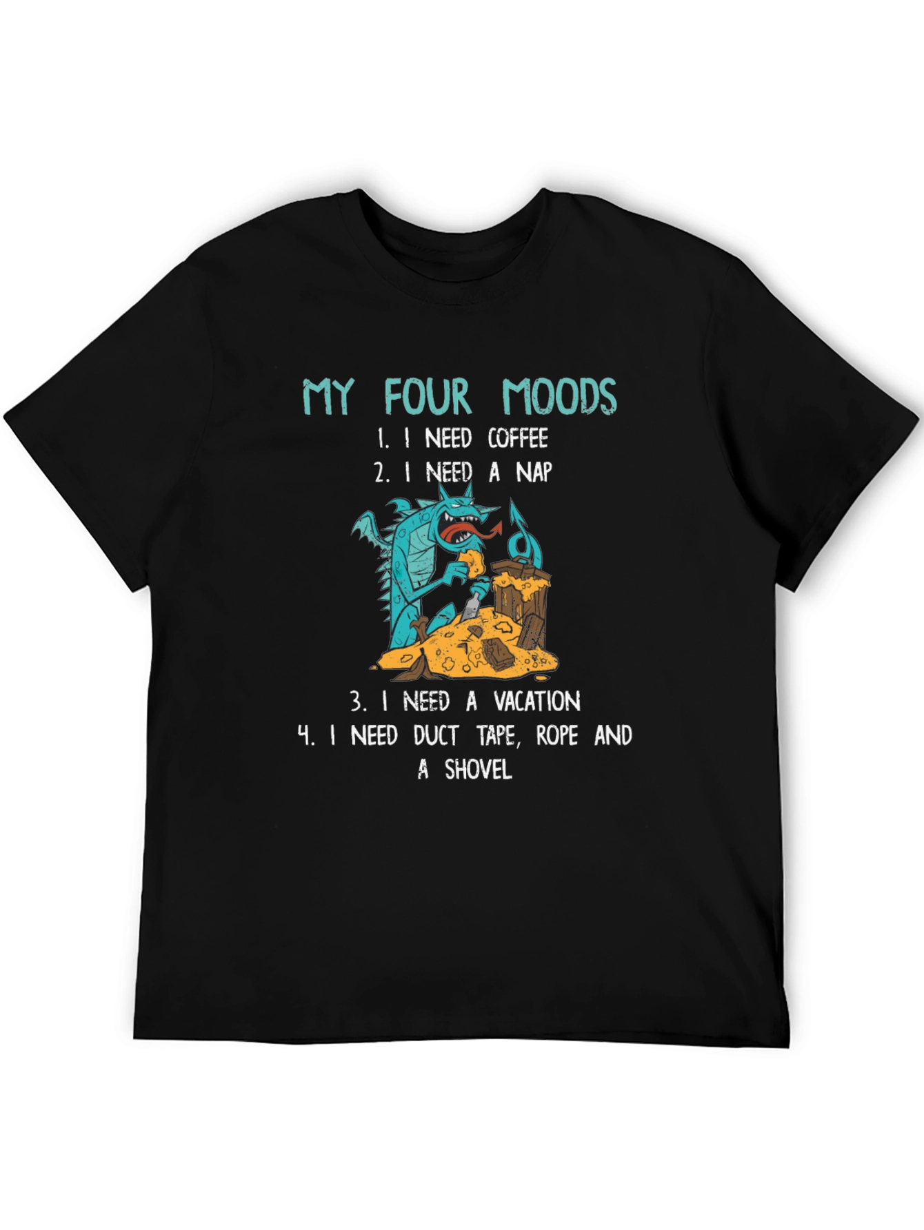 My Four Moods Dragon T-Shirt