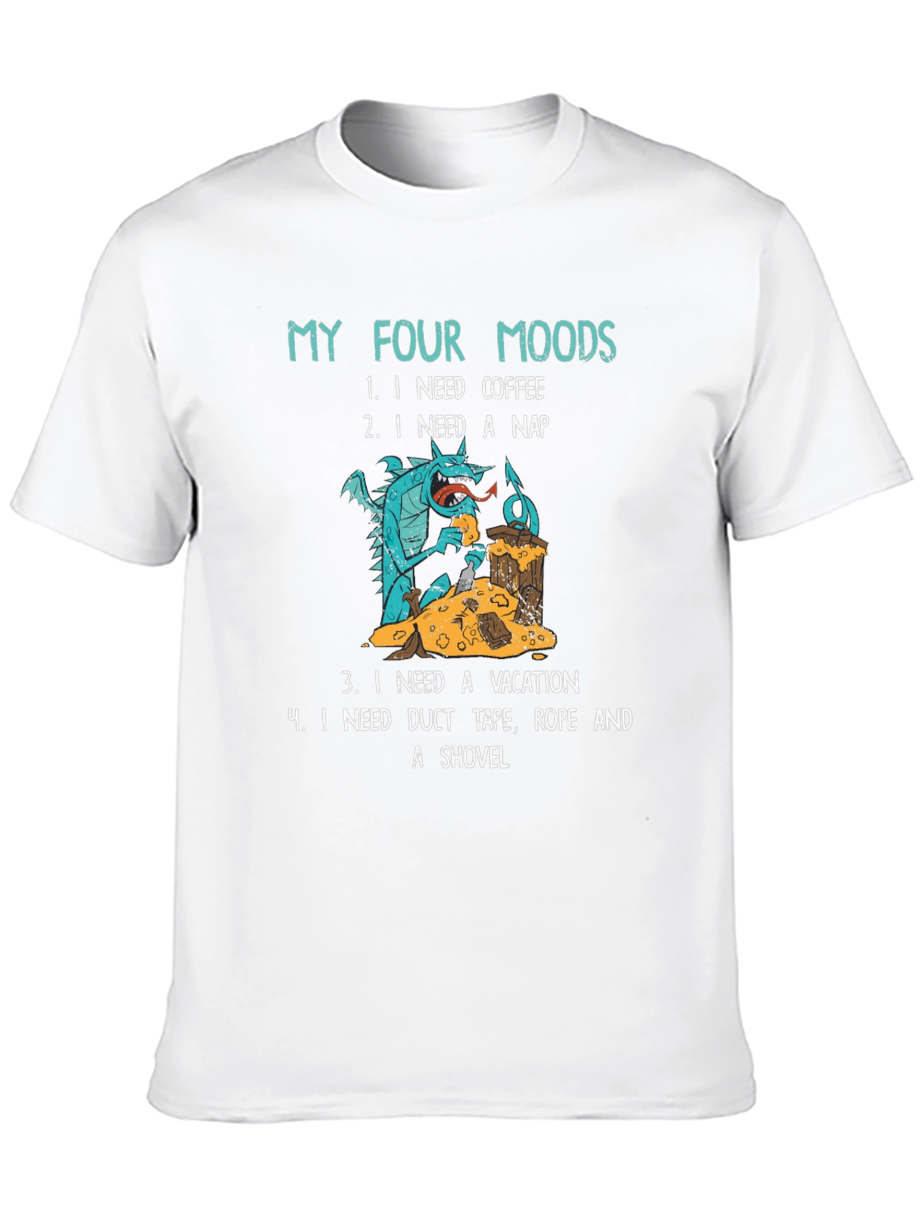 My Four Moods Dragon T-Shirt