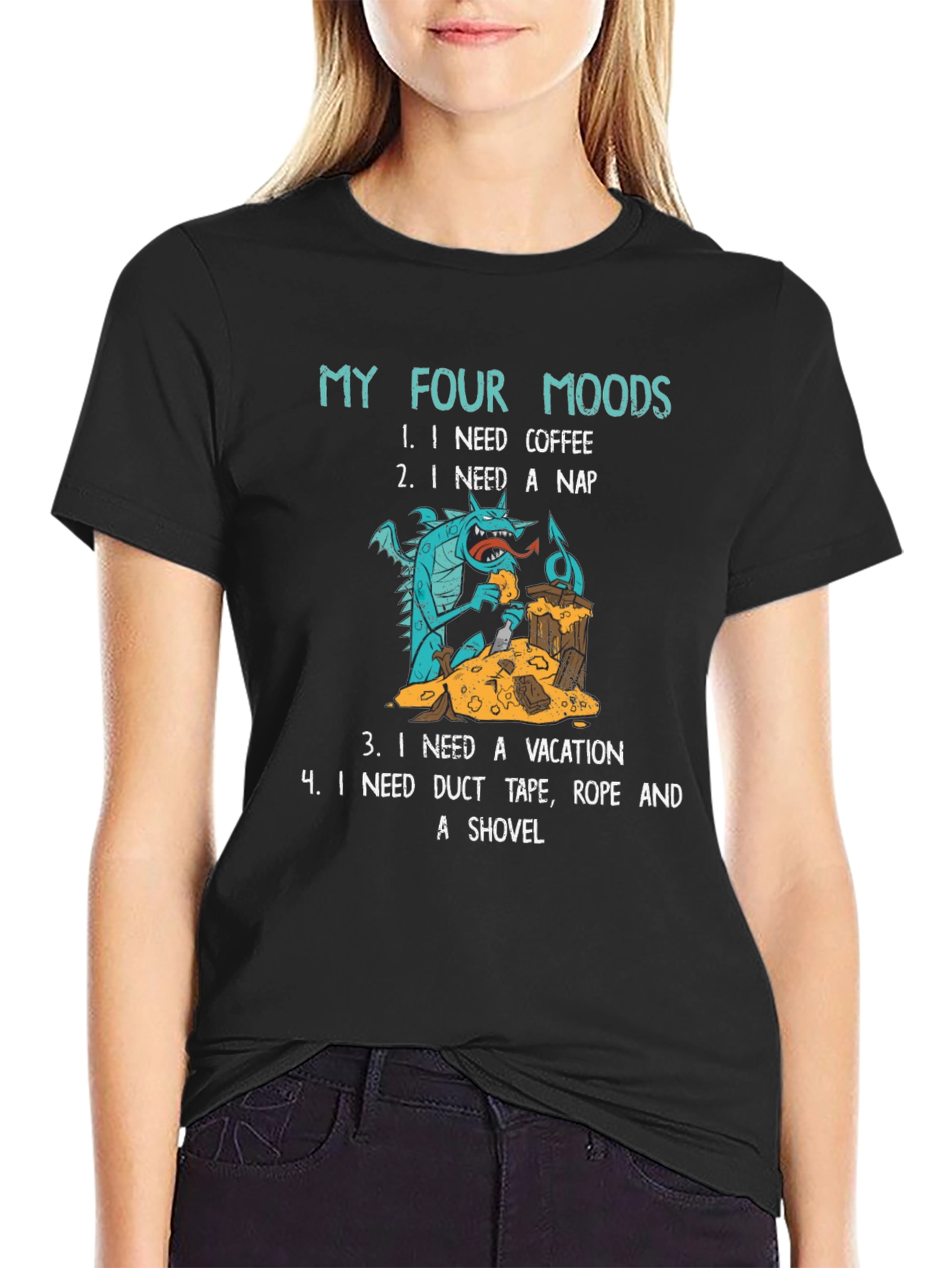 My Four Moods Dragon T-Shirt