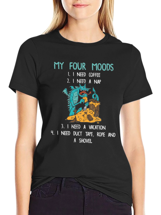 My Four Moods Dragon T-Shirt