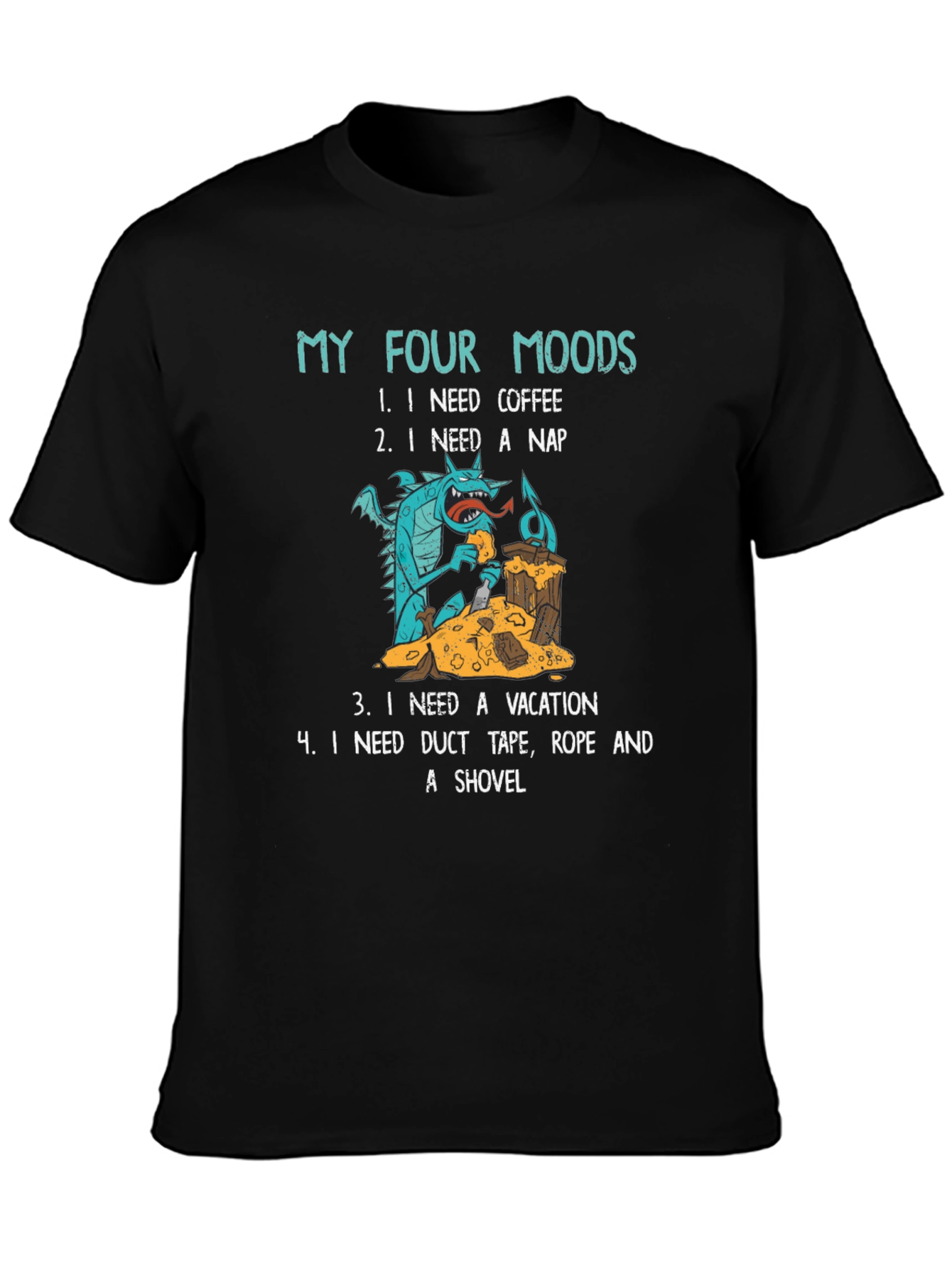 My Four Moods Dragon T-Shirt