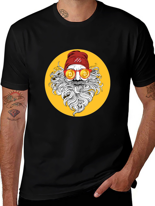 Bitcoin Santa Graphic Tee