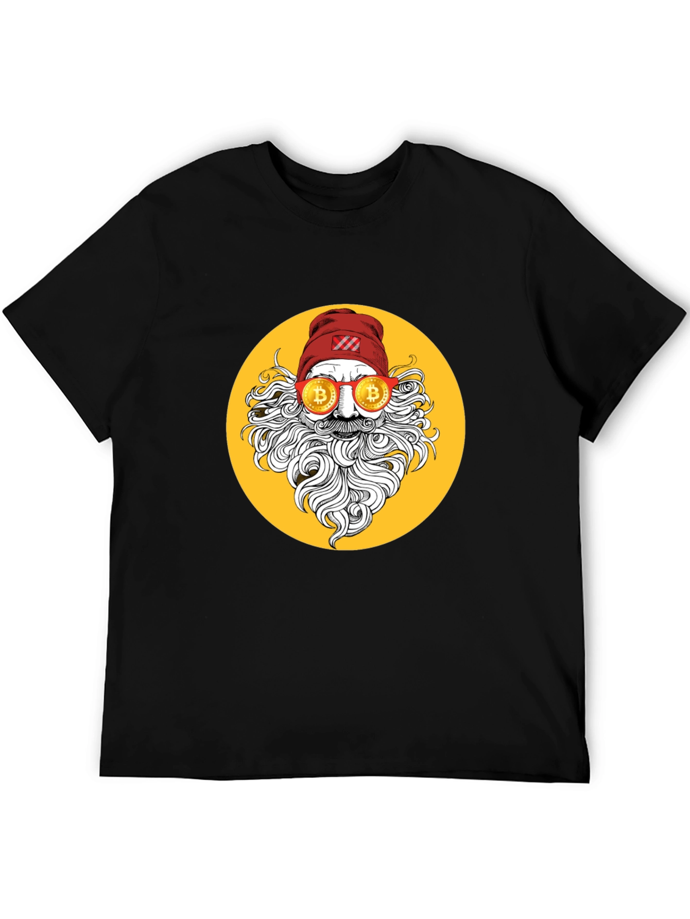 Bitcoin Santa Graphic Tee