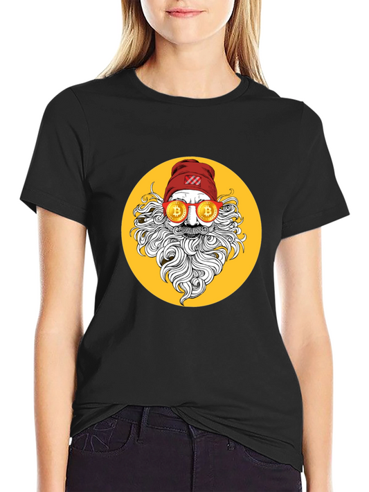 Bitcoin Santa Graphic Tee
