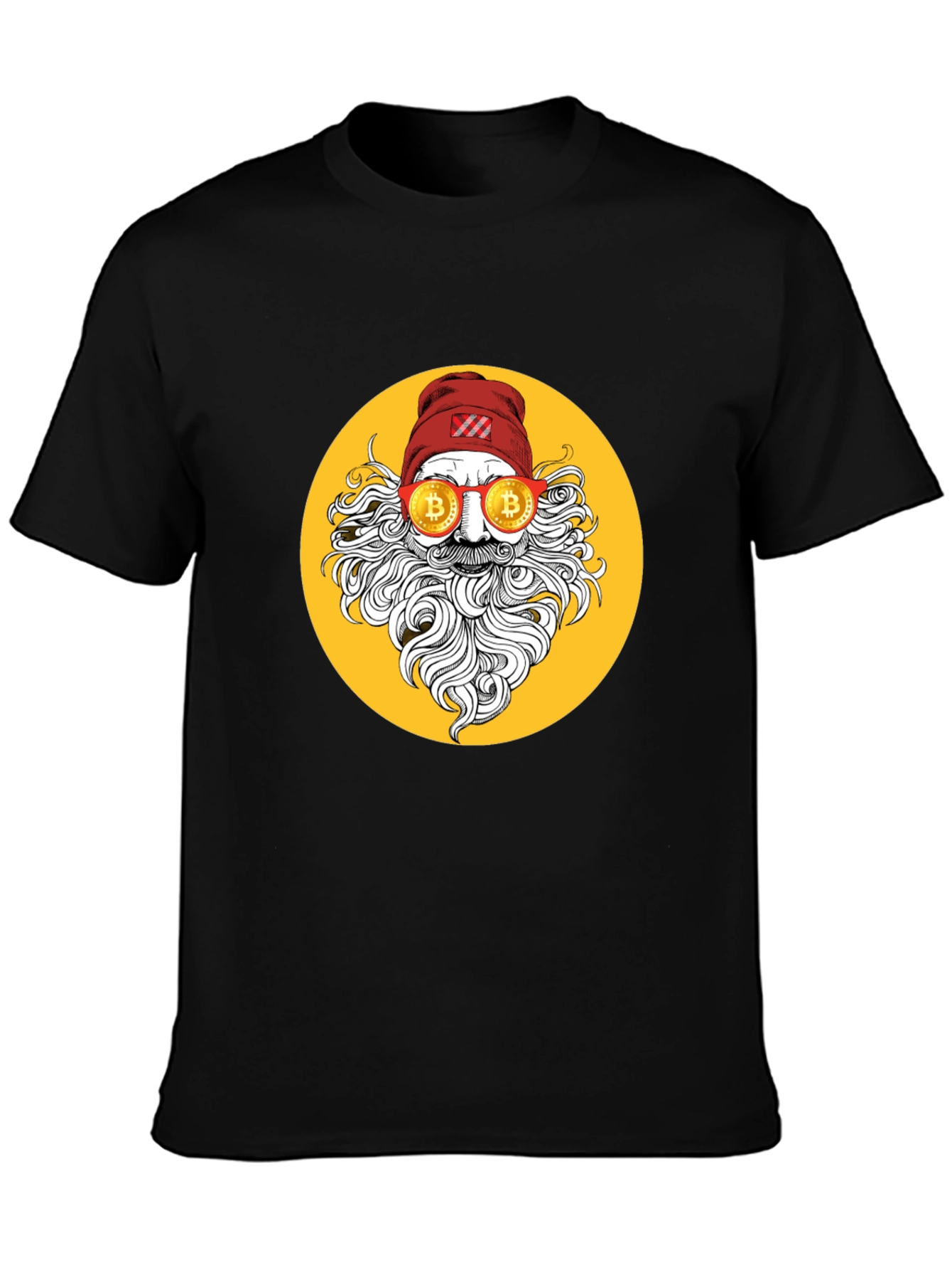 Bitcoin Santa Graphic Tee