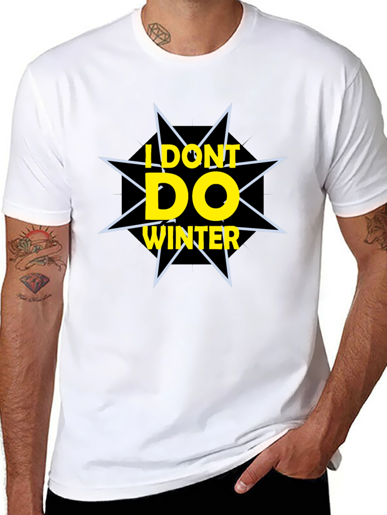 I Dont Do Winter Graphic Tee