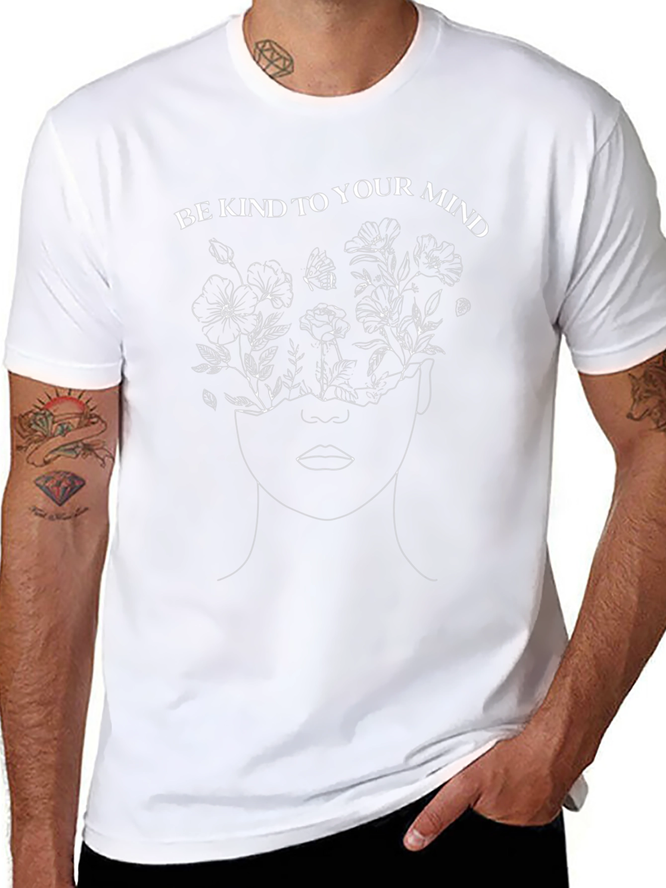 Be Kind to Your Mind Graphic Tee - Unisex