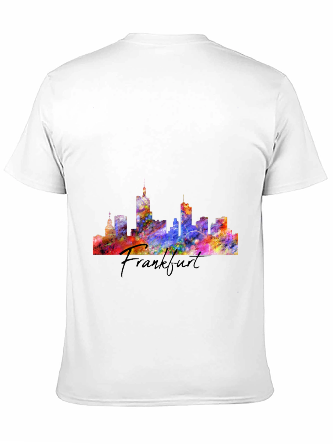 Frankfurt Skyline Graphic T-Shirt - Urban Style