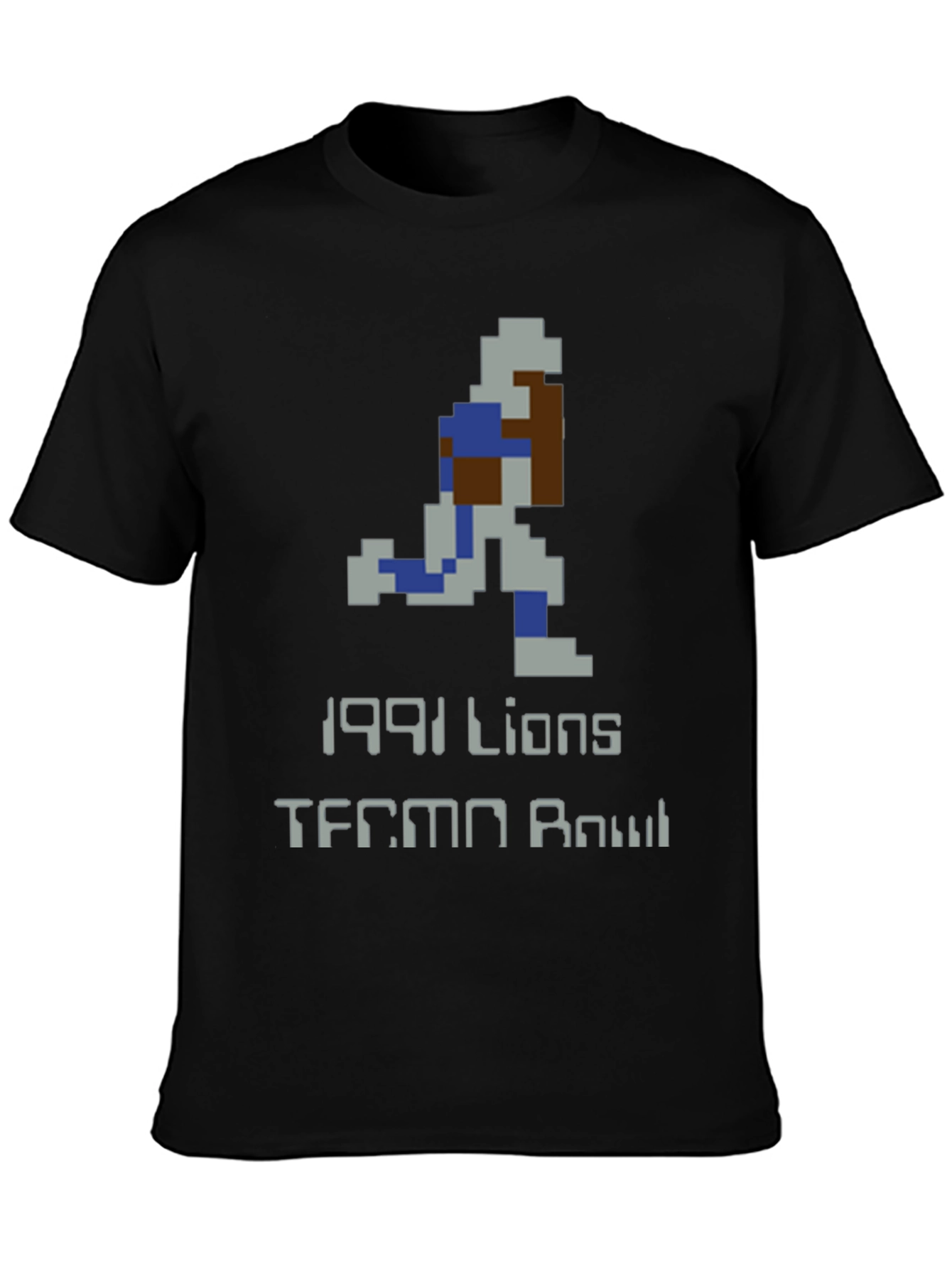 Retro 1991 Lions Tecmo Bowl T-Shirt