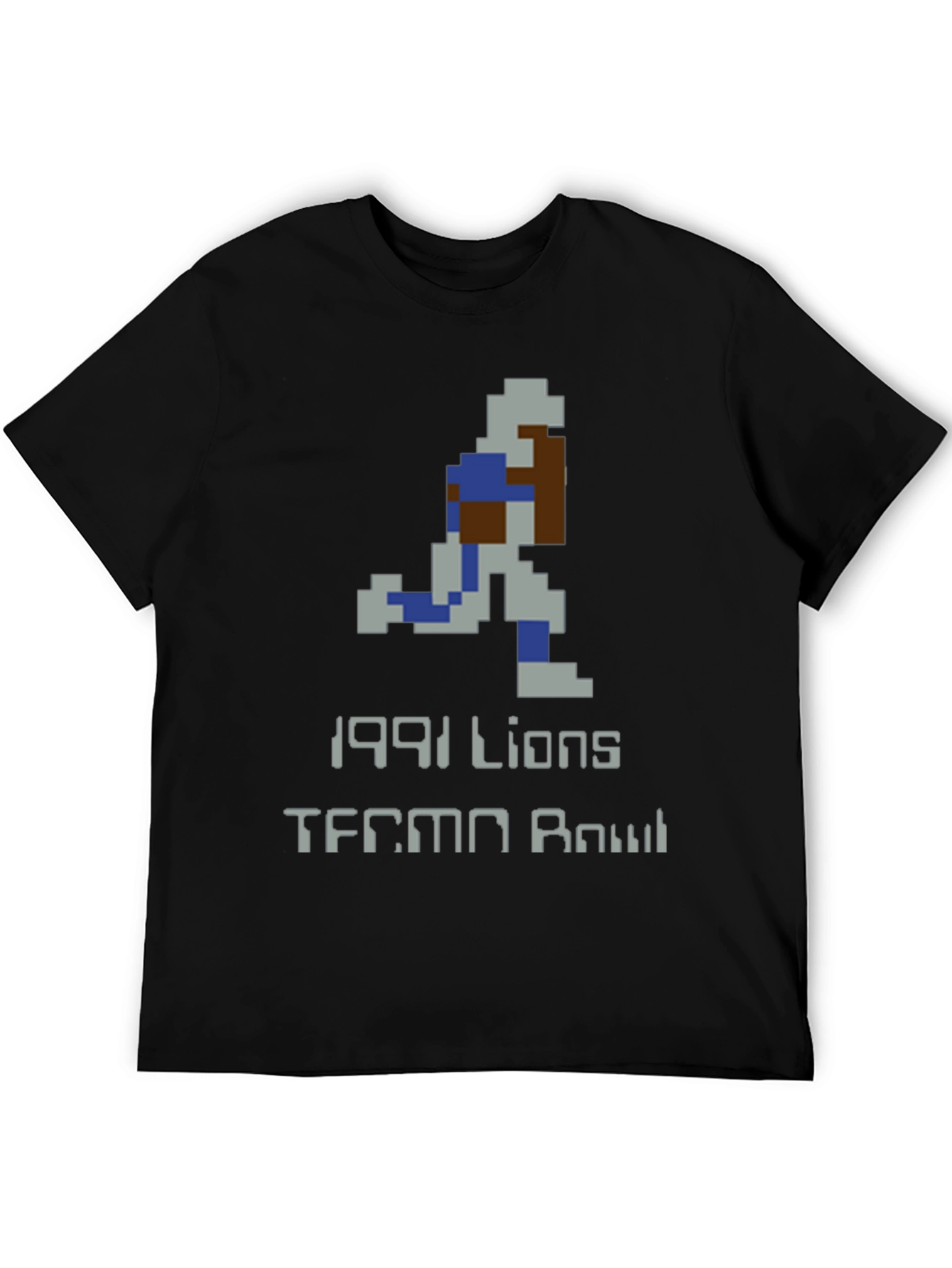 Retro 1991 Lions Tecmo Bowl T-Shirt