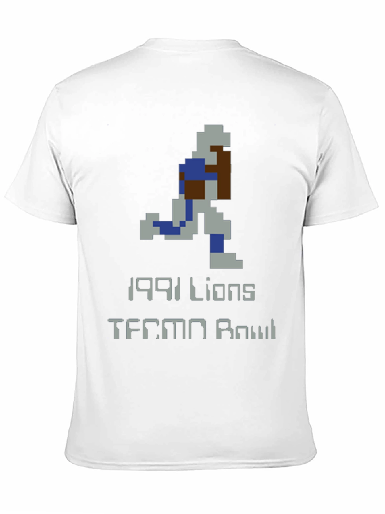Retro 1991 Lions Tecmo Bowl T-Shirt