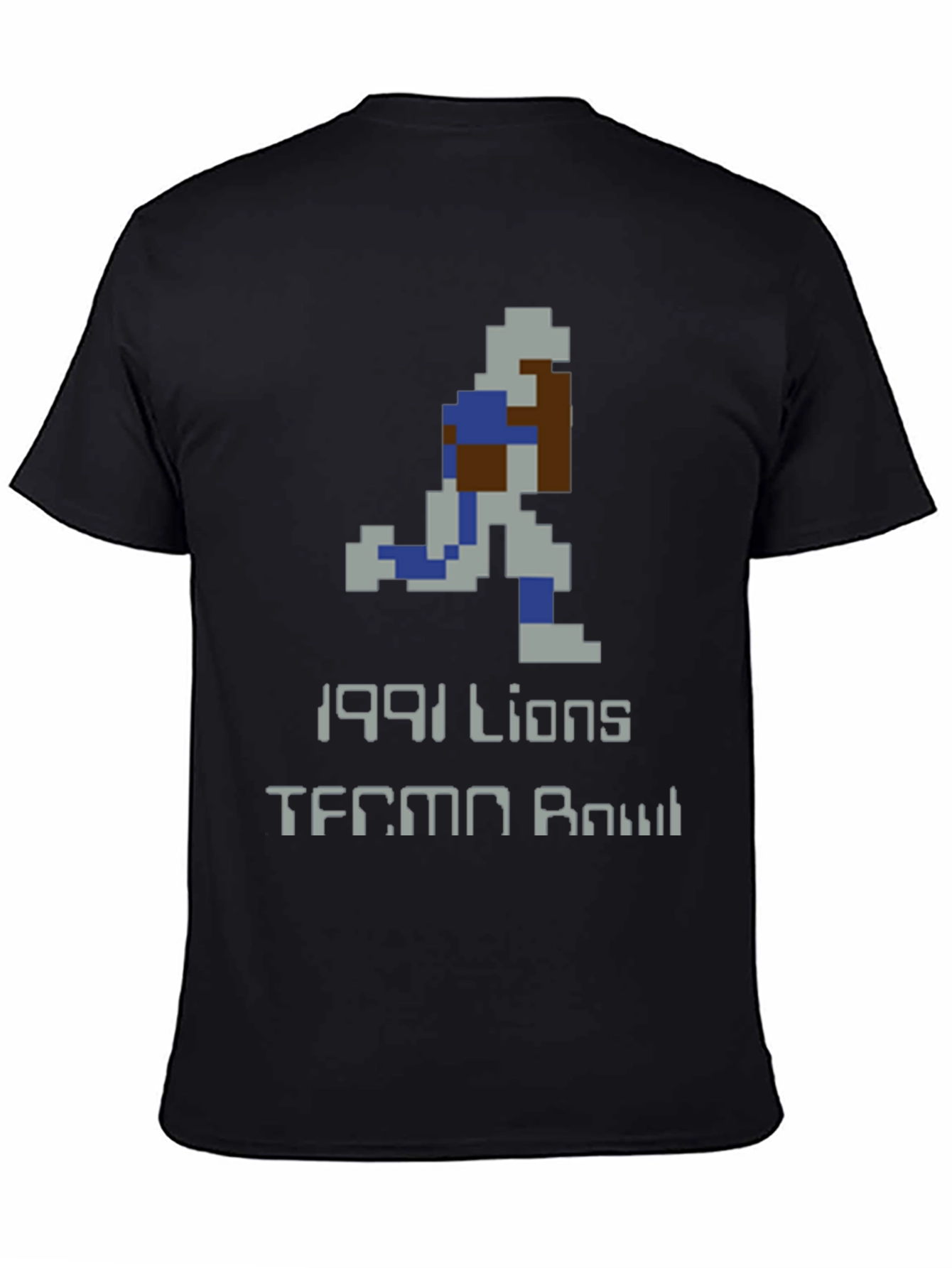 Retro 1991 Lions Tecmo Bowl T-Shirt