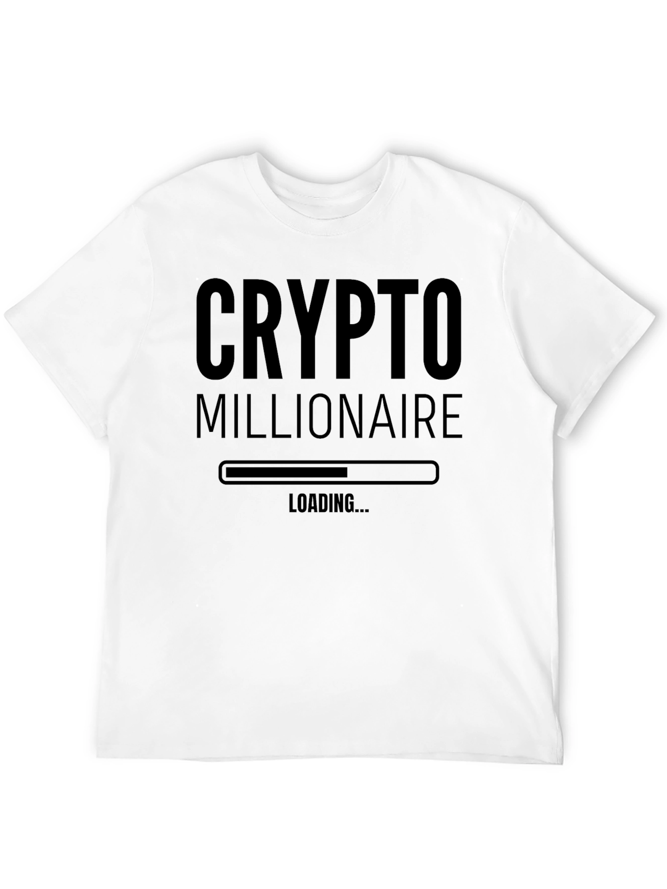 Crypto Millionaire Loading T-Shirt