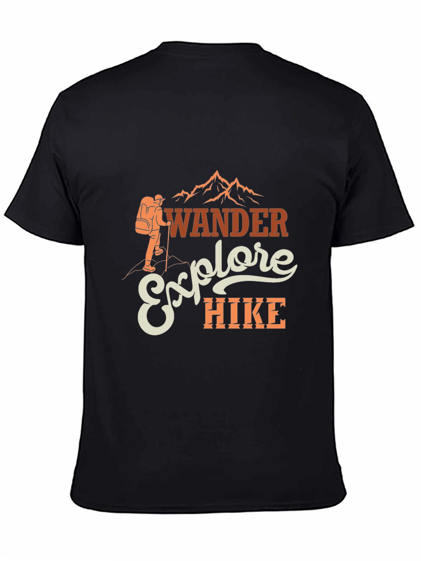 Wander Explore Hike T-Shirt - Outdoor Adventure