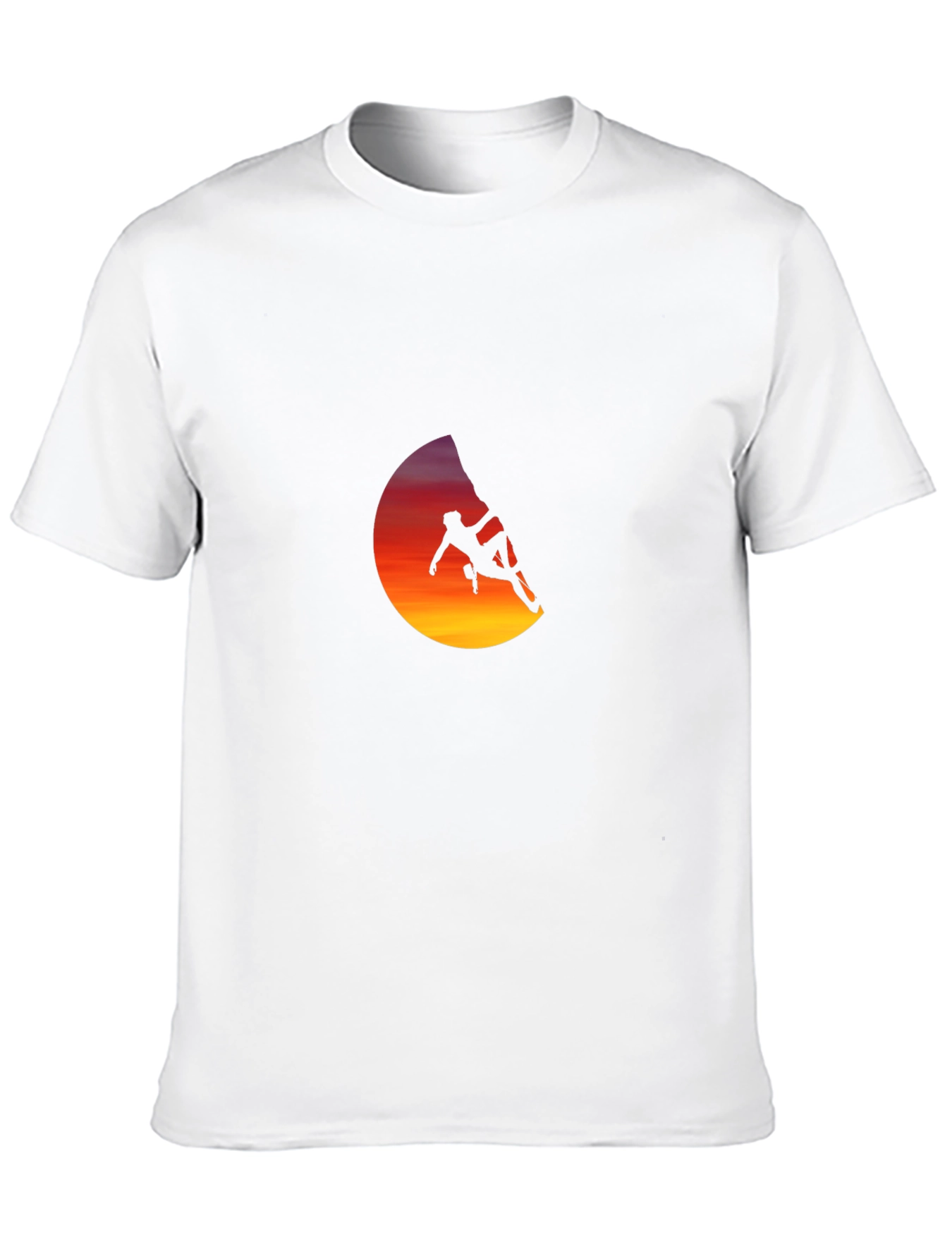 Climber Silhouette Graphic T-Shirt - Adventure Ready!