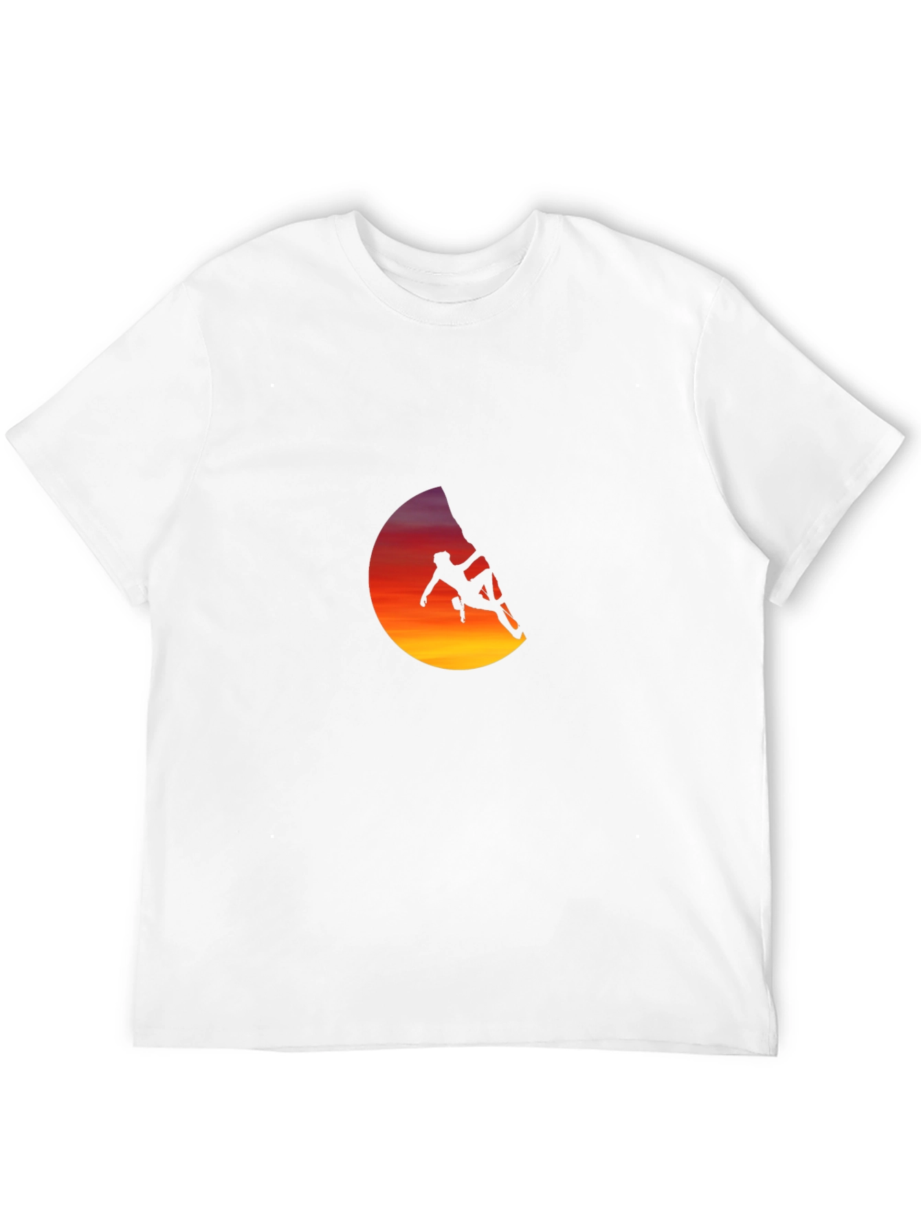 Climber Silhouette Graphic T-Shirt - Adventure Ready!