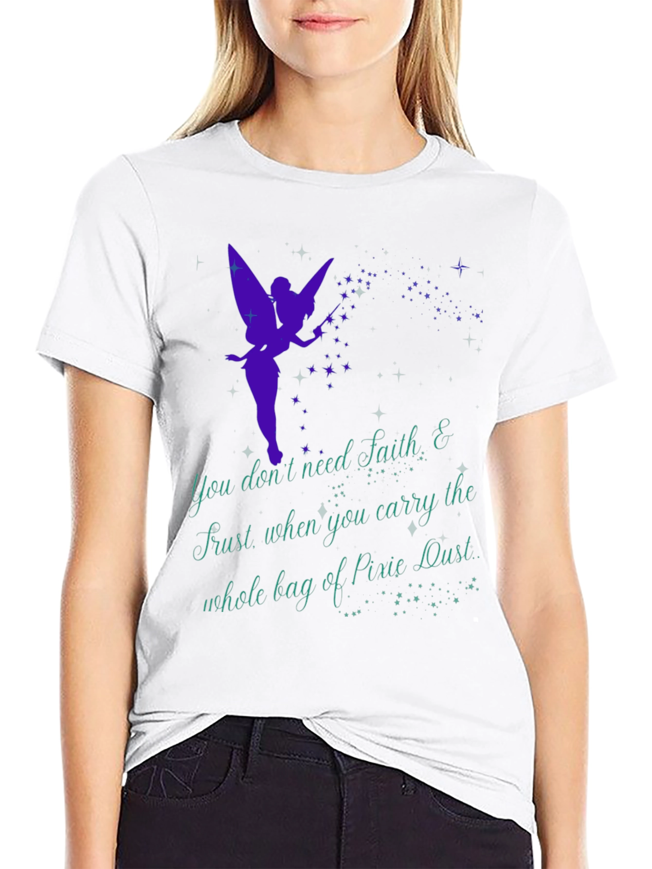 Fairy Dust Graphic Tee - Faith and Trust T-Shirt