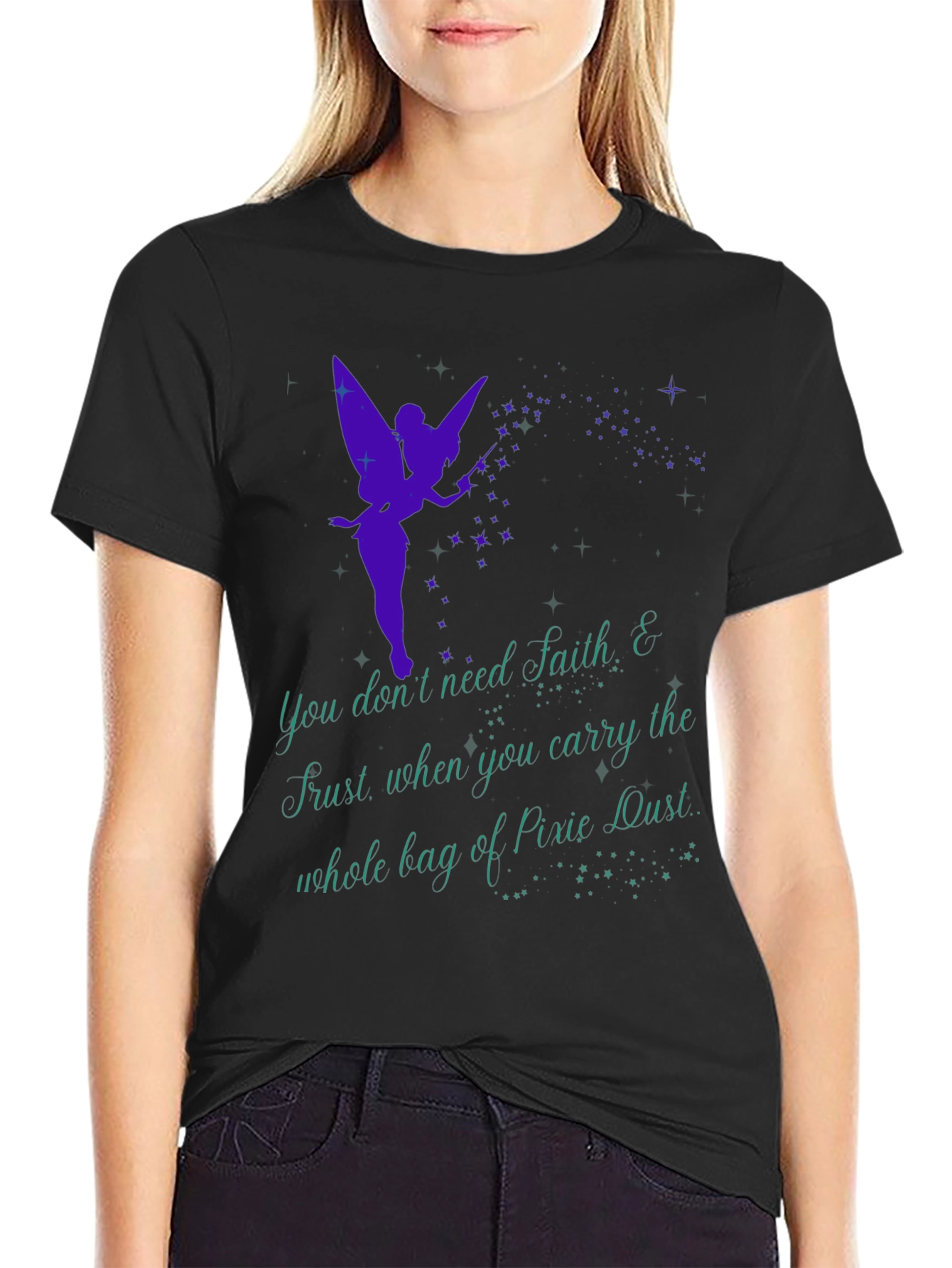 Fairy Dust Graphic Tee - Faith and Trust T-Shirt