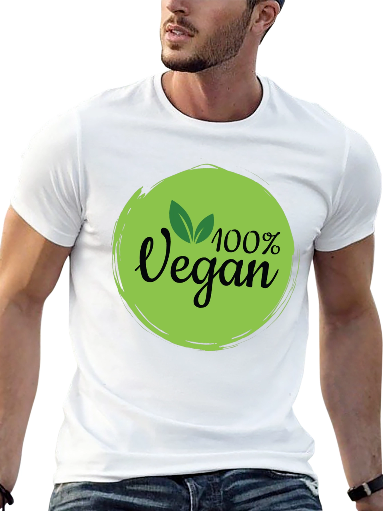 100% Vegan Graphic T-Shirt