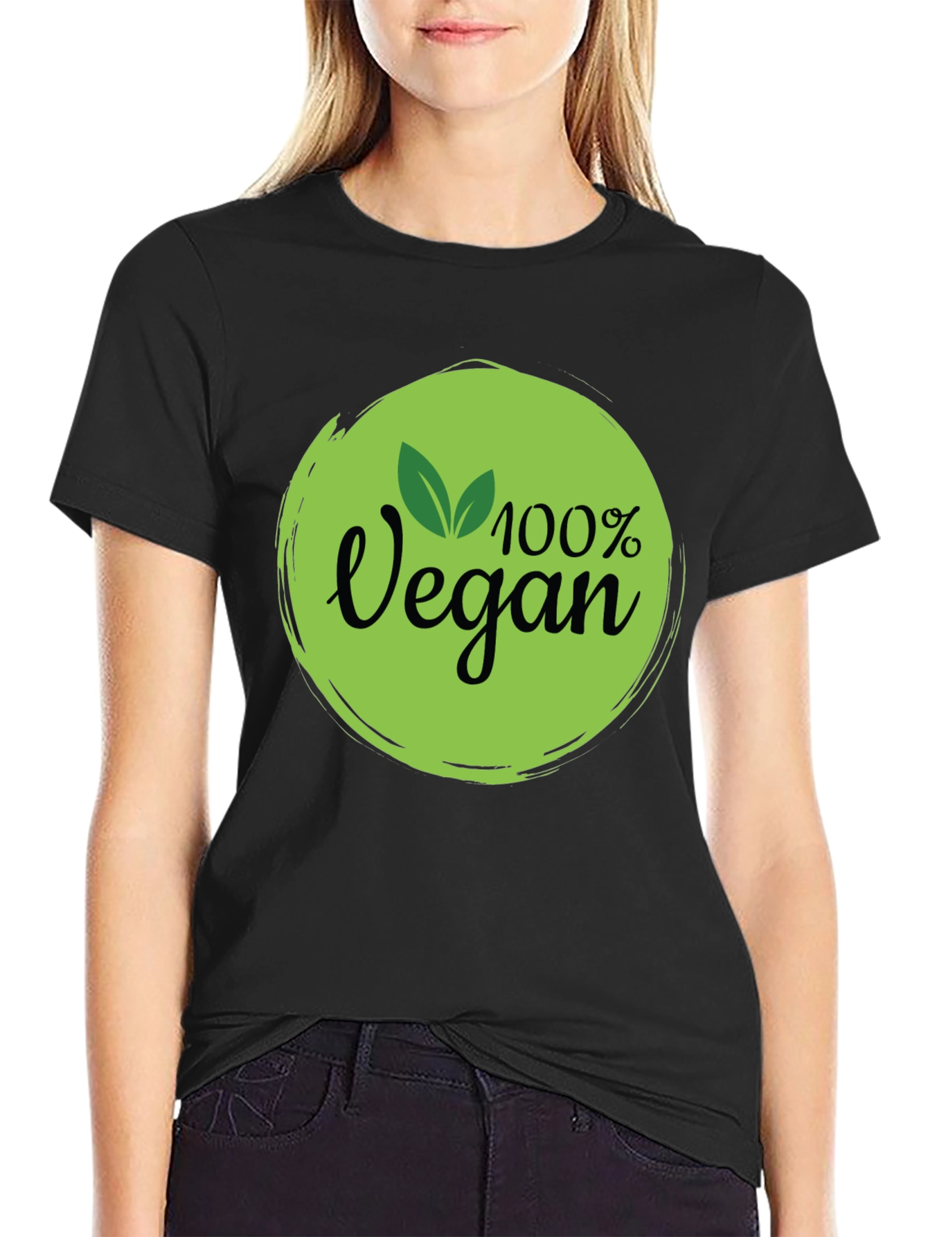 100% Vegan Graphic T-Shirt