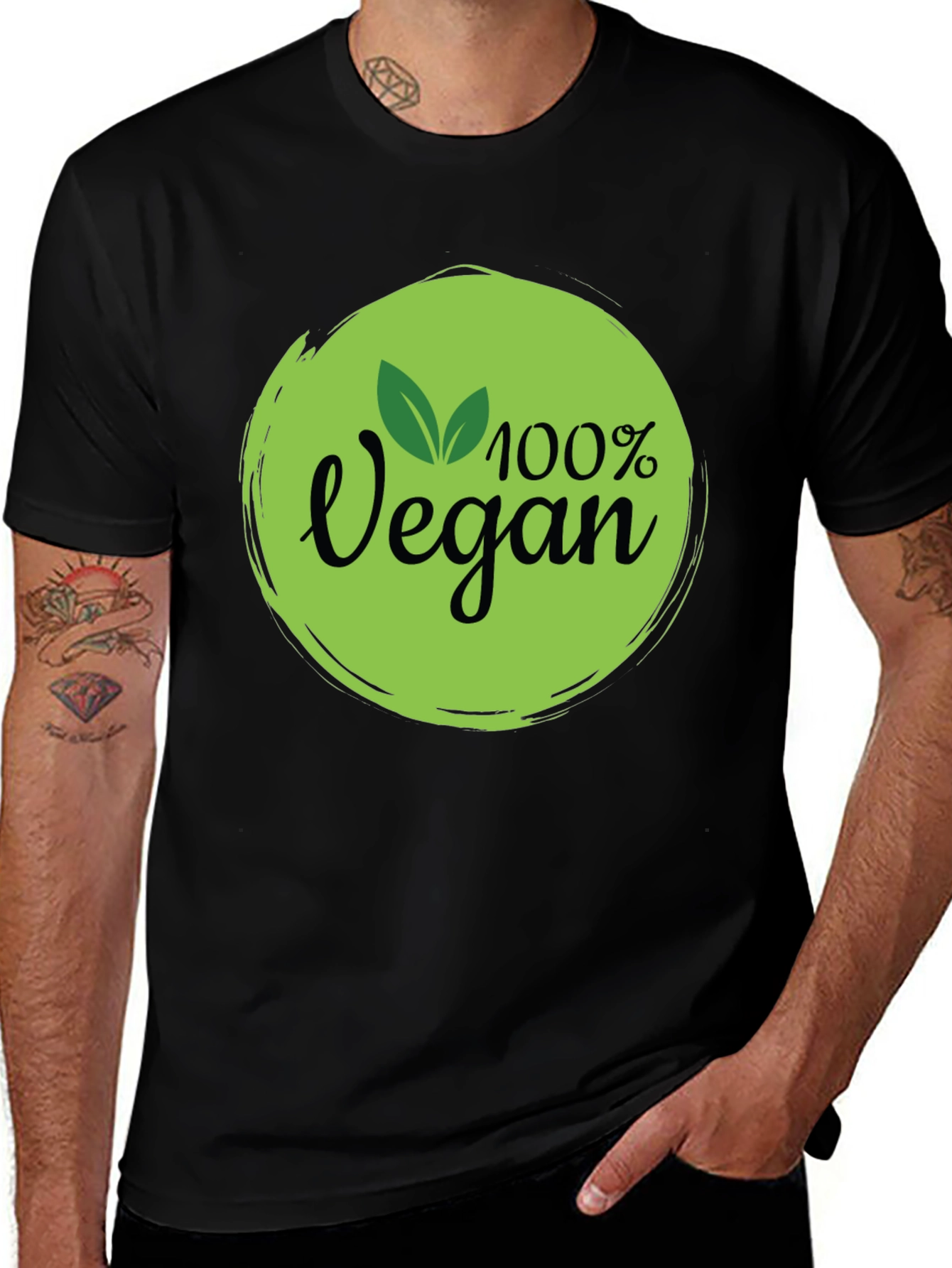 100% Vegan Graphic T-Shirt