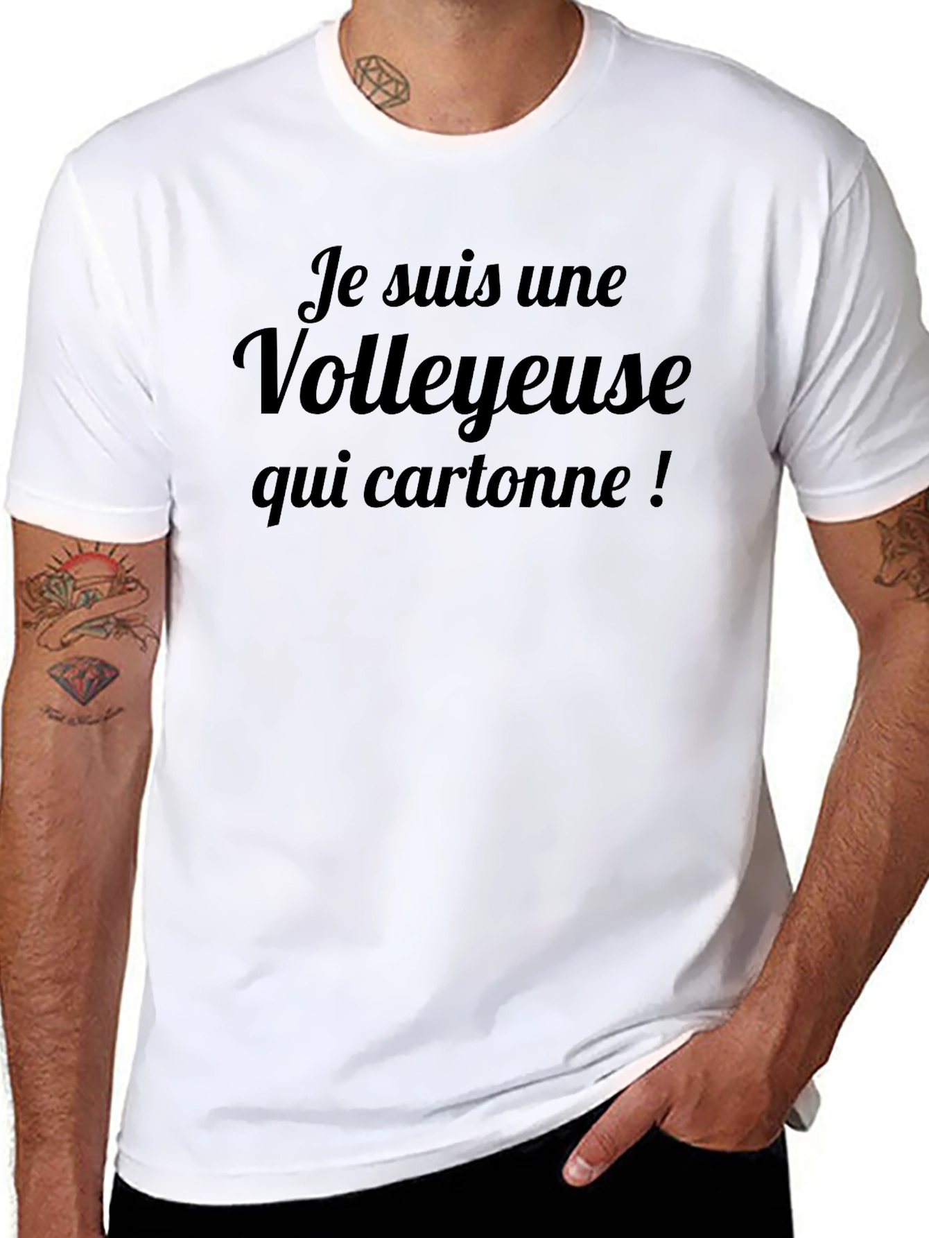 Volleyball Player T-Shirt - Je suis une Volleyeuse!
