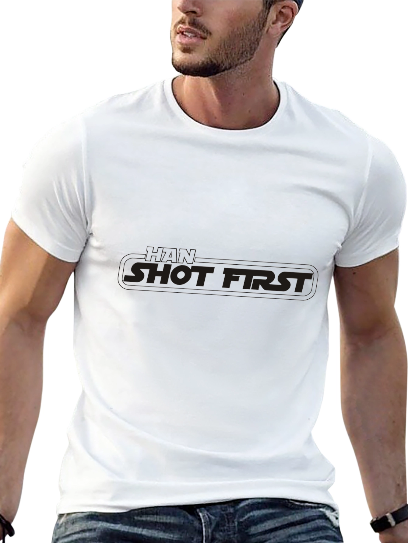 Shot First Black T-Shirt