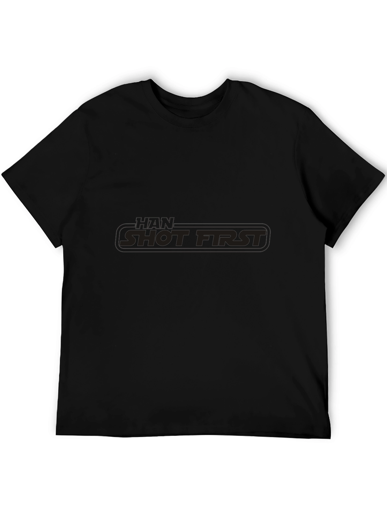 Shot First Black T-Shirt