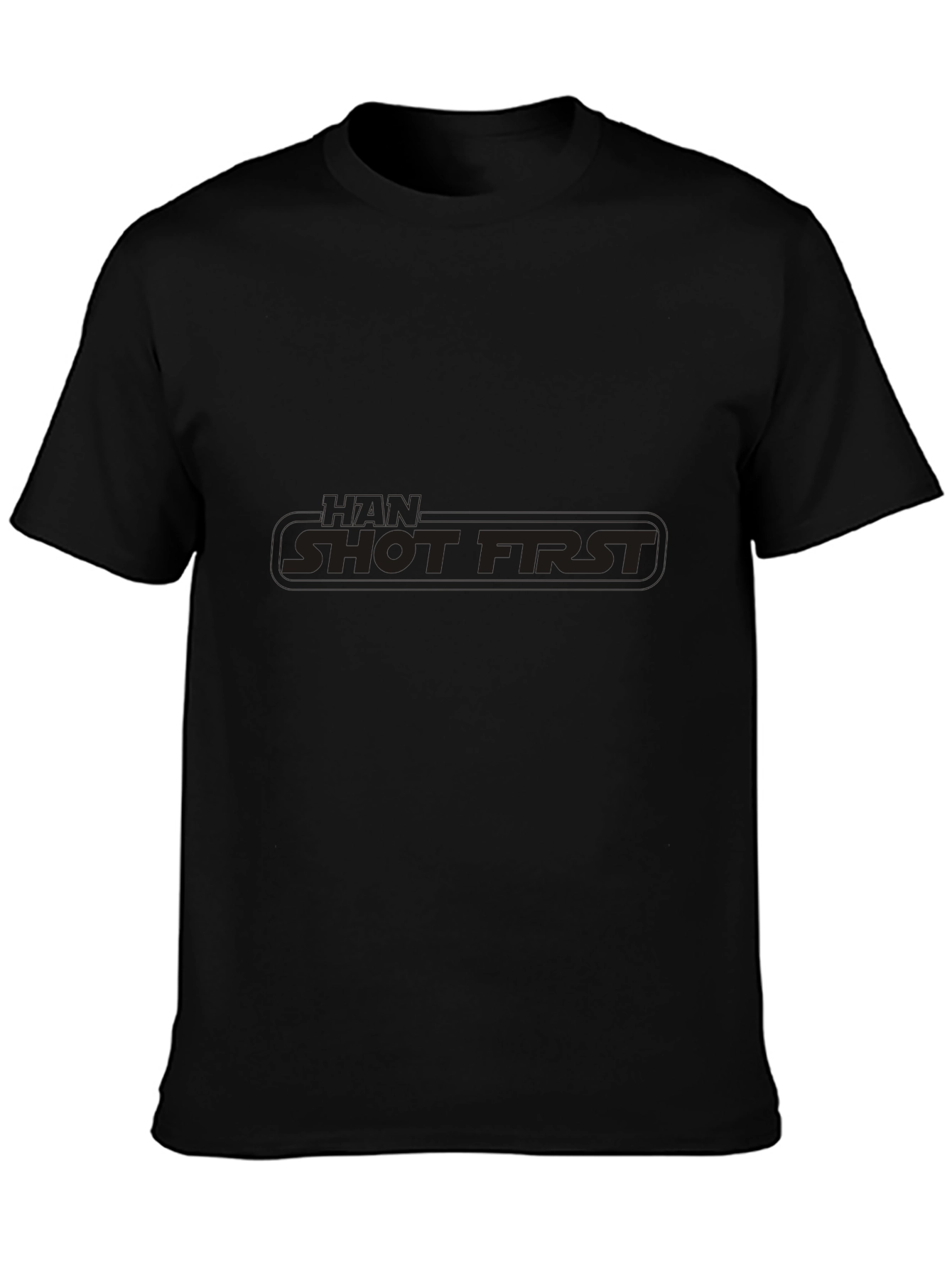 Shot First Black T-Shirt