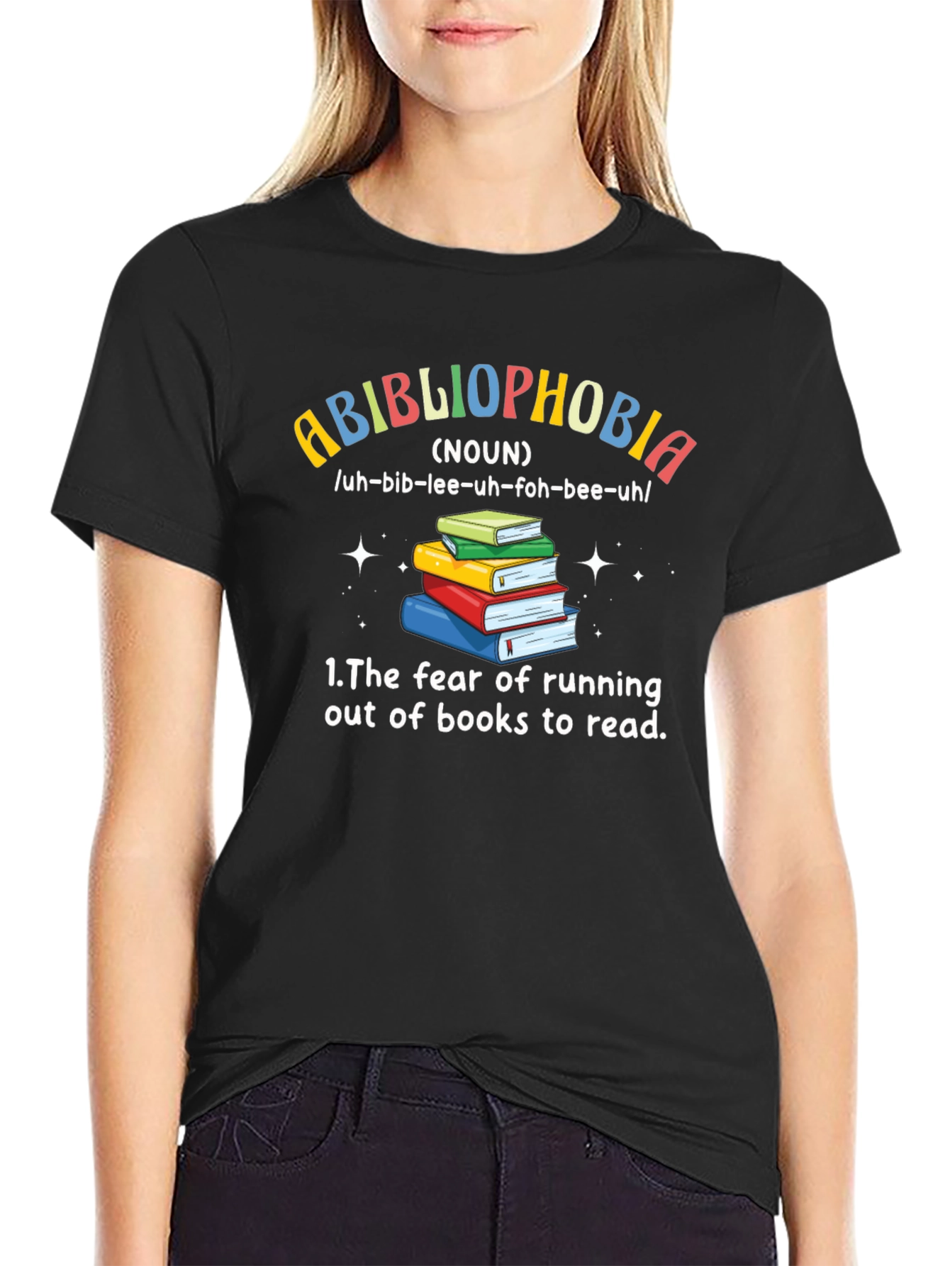 Bibliophobia T-Shirt - Book Lover Gift