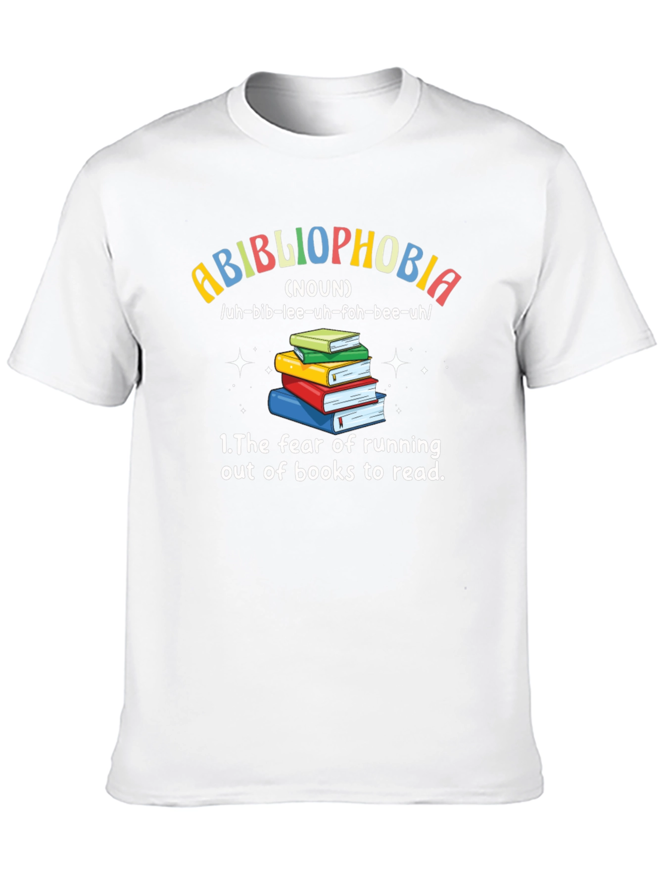 Bibliophobia T-Shirt - Book Lover Gift