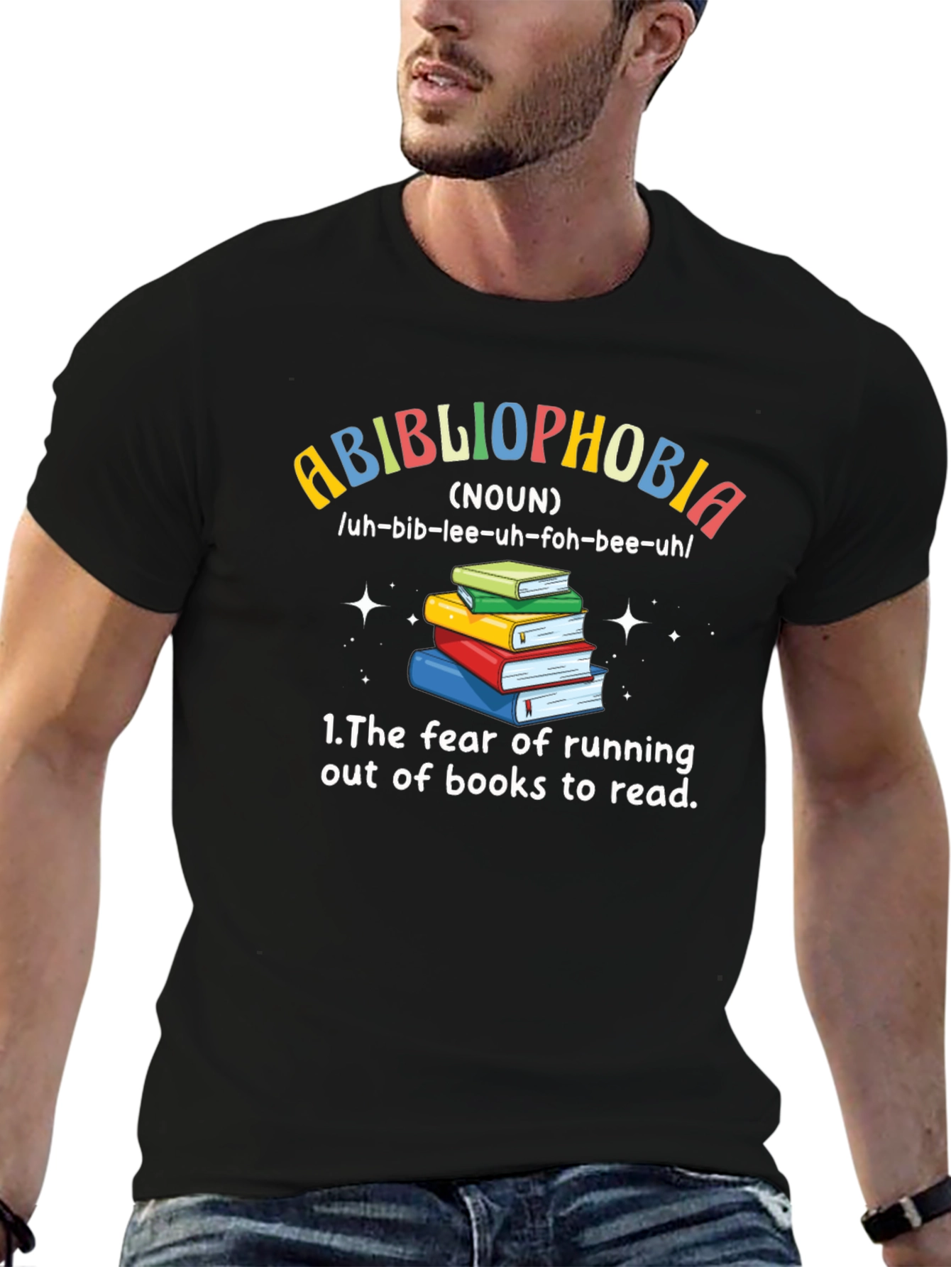Bibliophobia T-Shirt - Book Lover Gift
