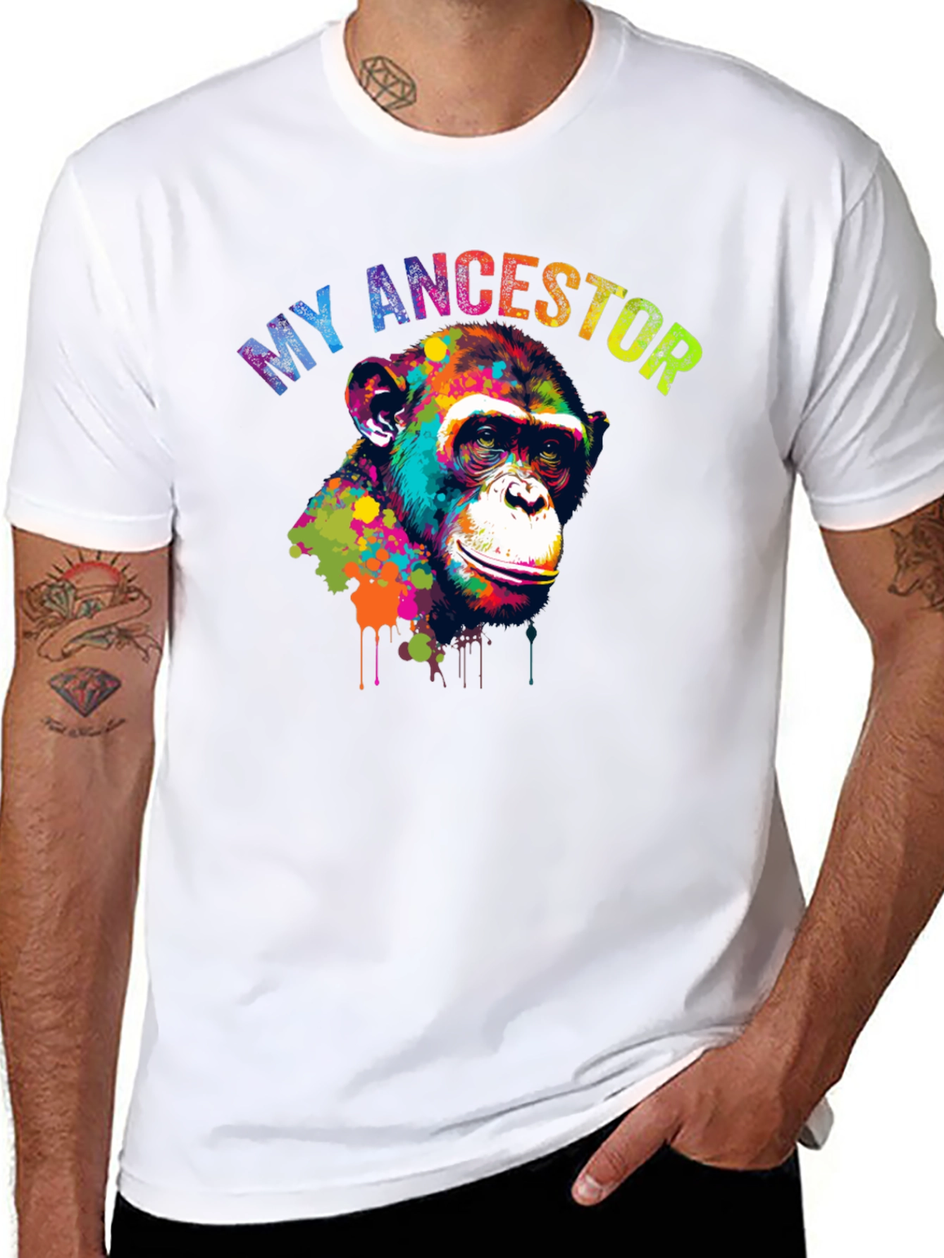 My Ancestor Monkey Graphic T-Shirt