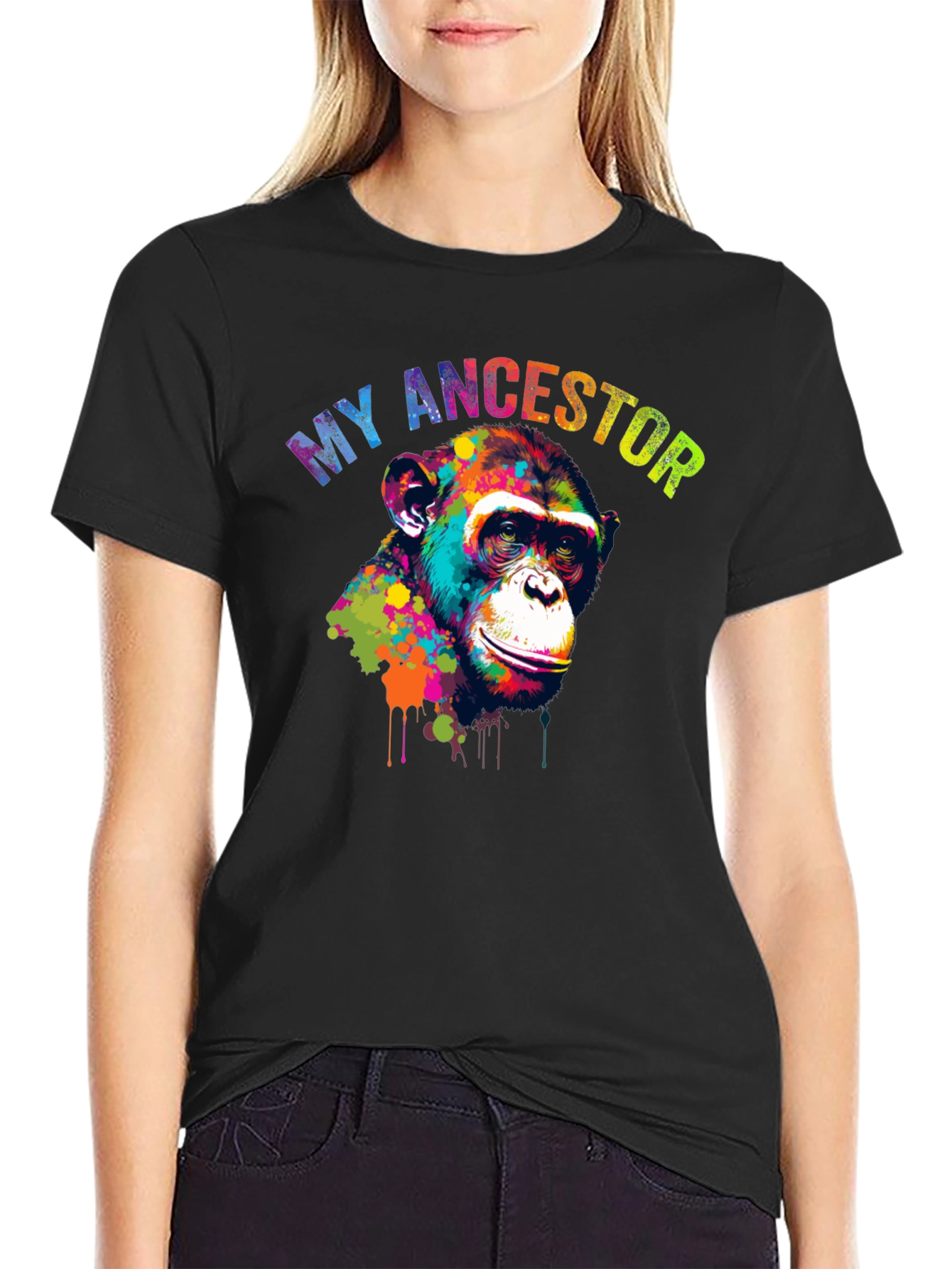 My Ancestor Monkey Graphic T-Shirt