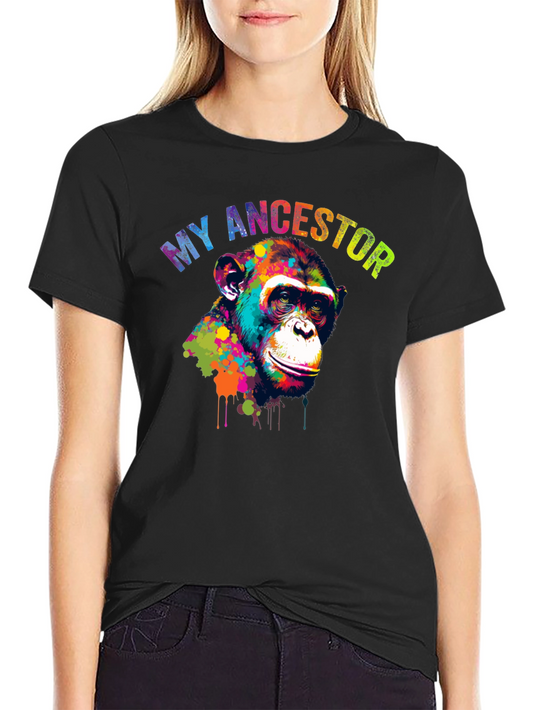 My Ancestor Monkey Graphic T-Shirt