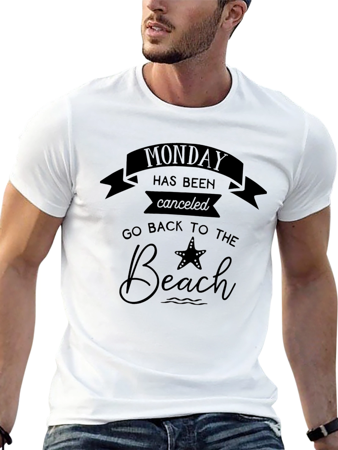 Monday Canceled Beach T-Shirt