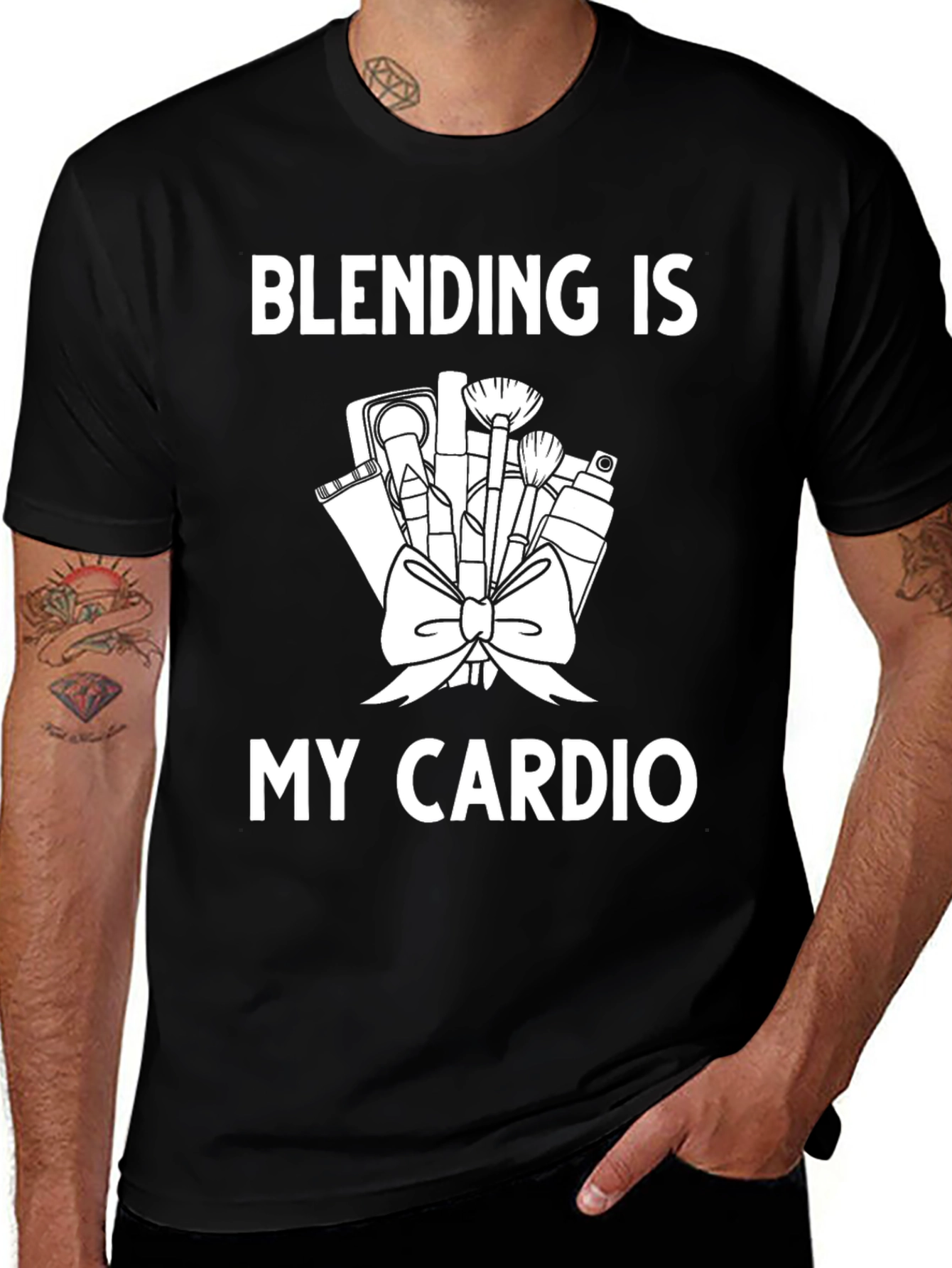Blending is My Cardio Graphic T-Shirt