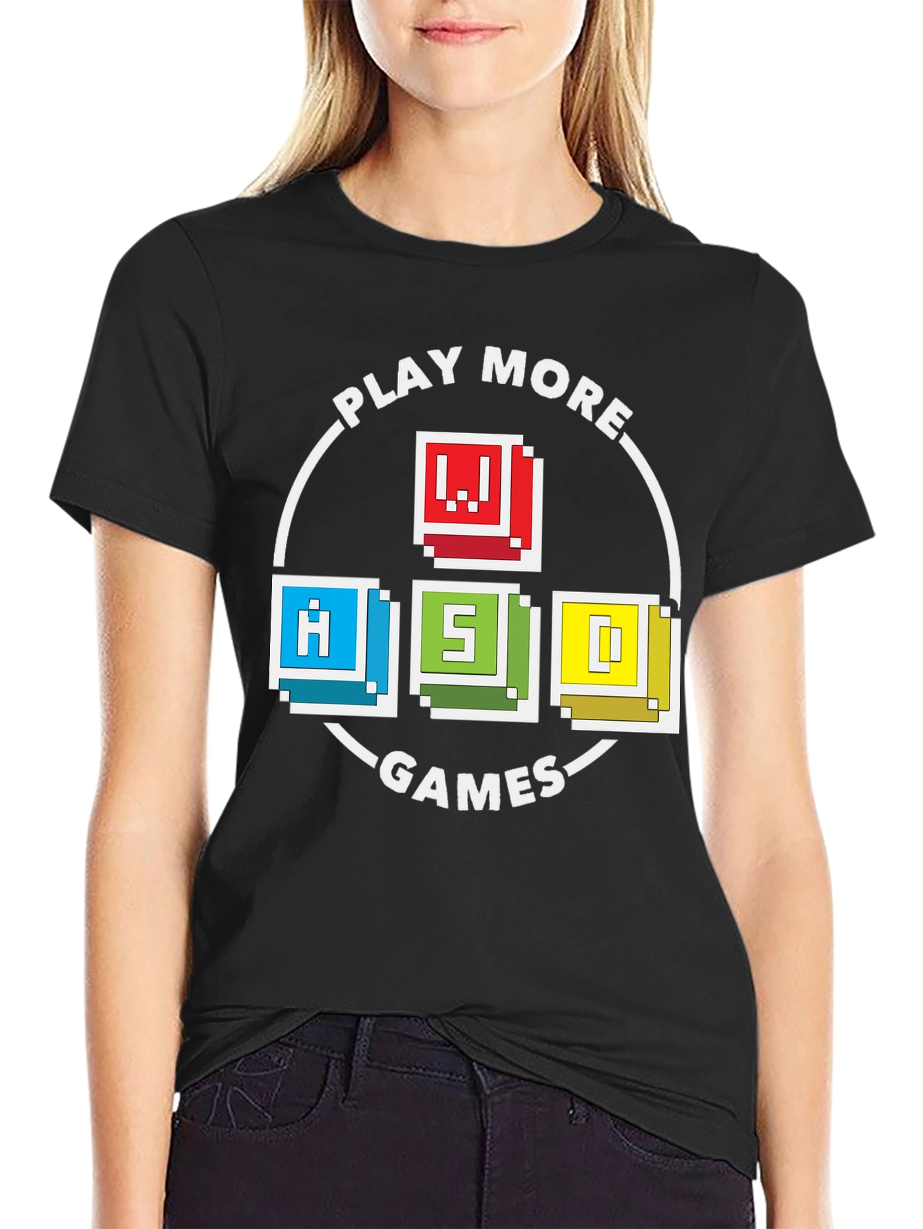 Play More Games Graphic Tee