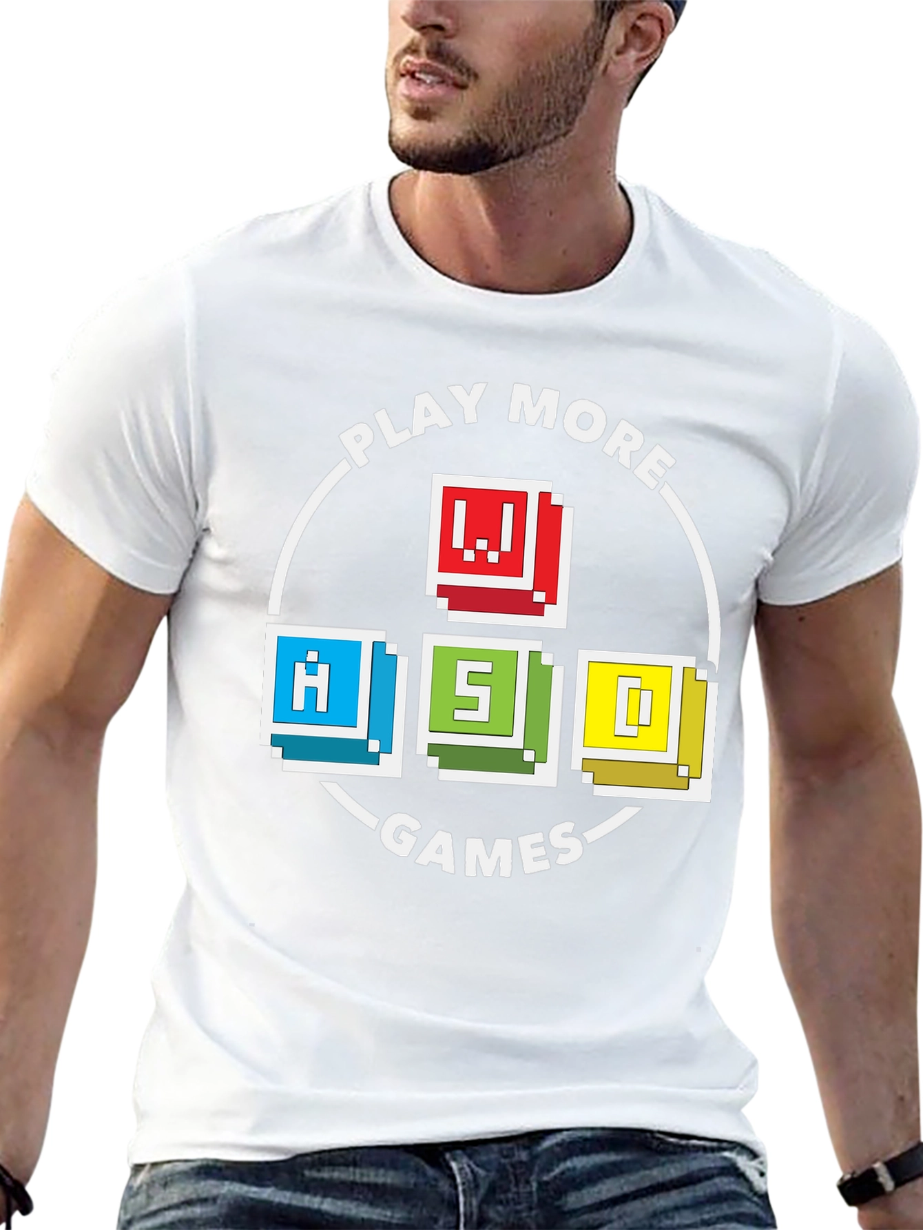 Play More Games Graphic Tee