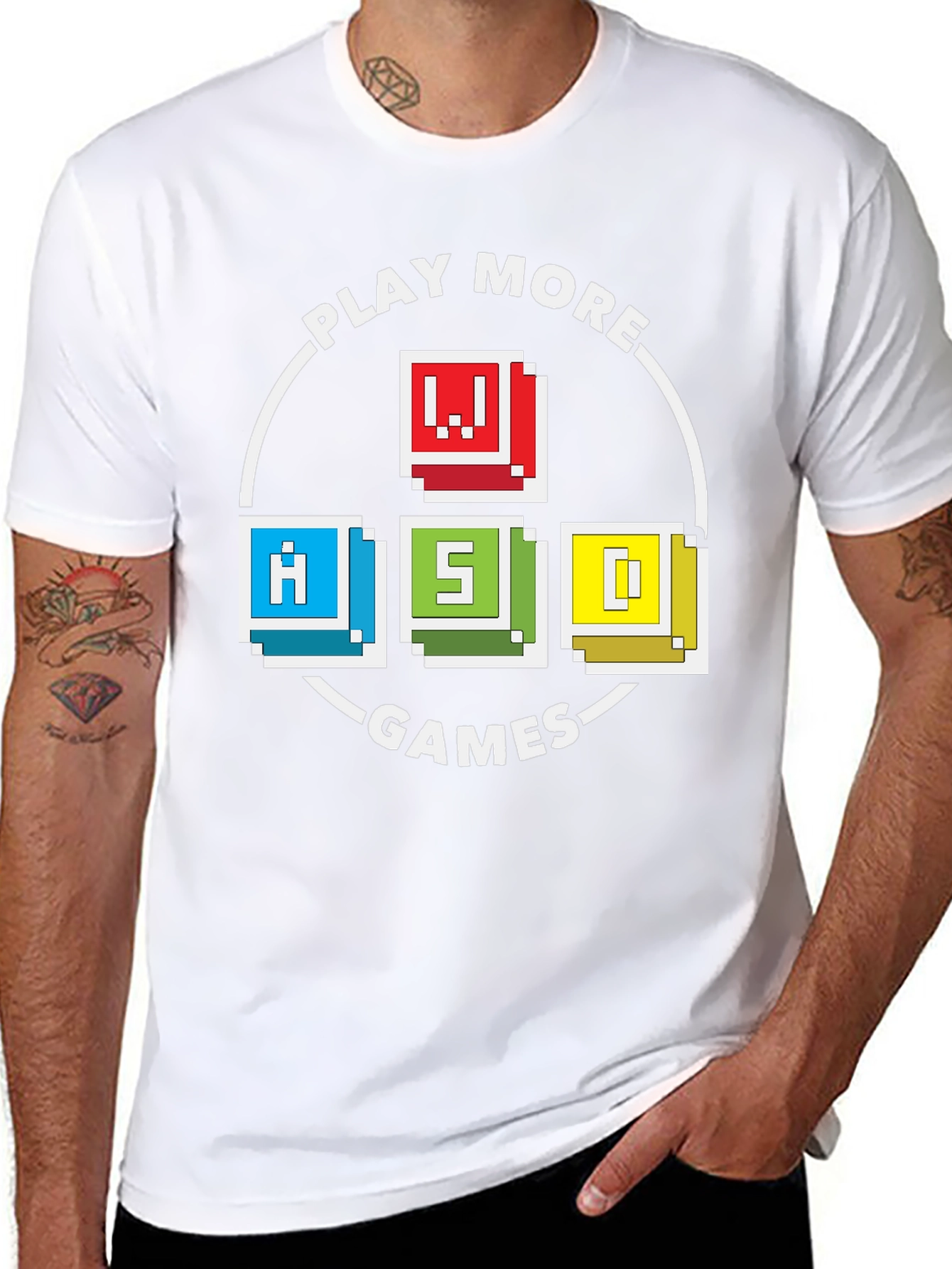 Play More Games Graphic Tee