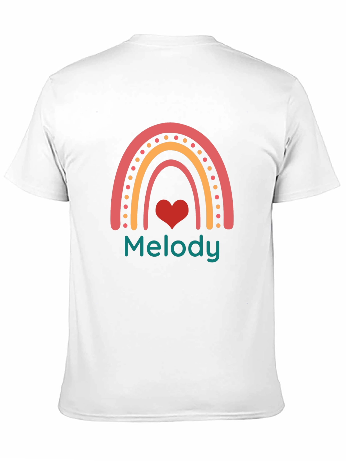 Melody Rainbow Heart T-Shirt