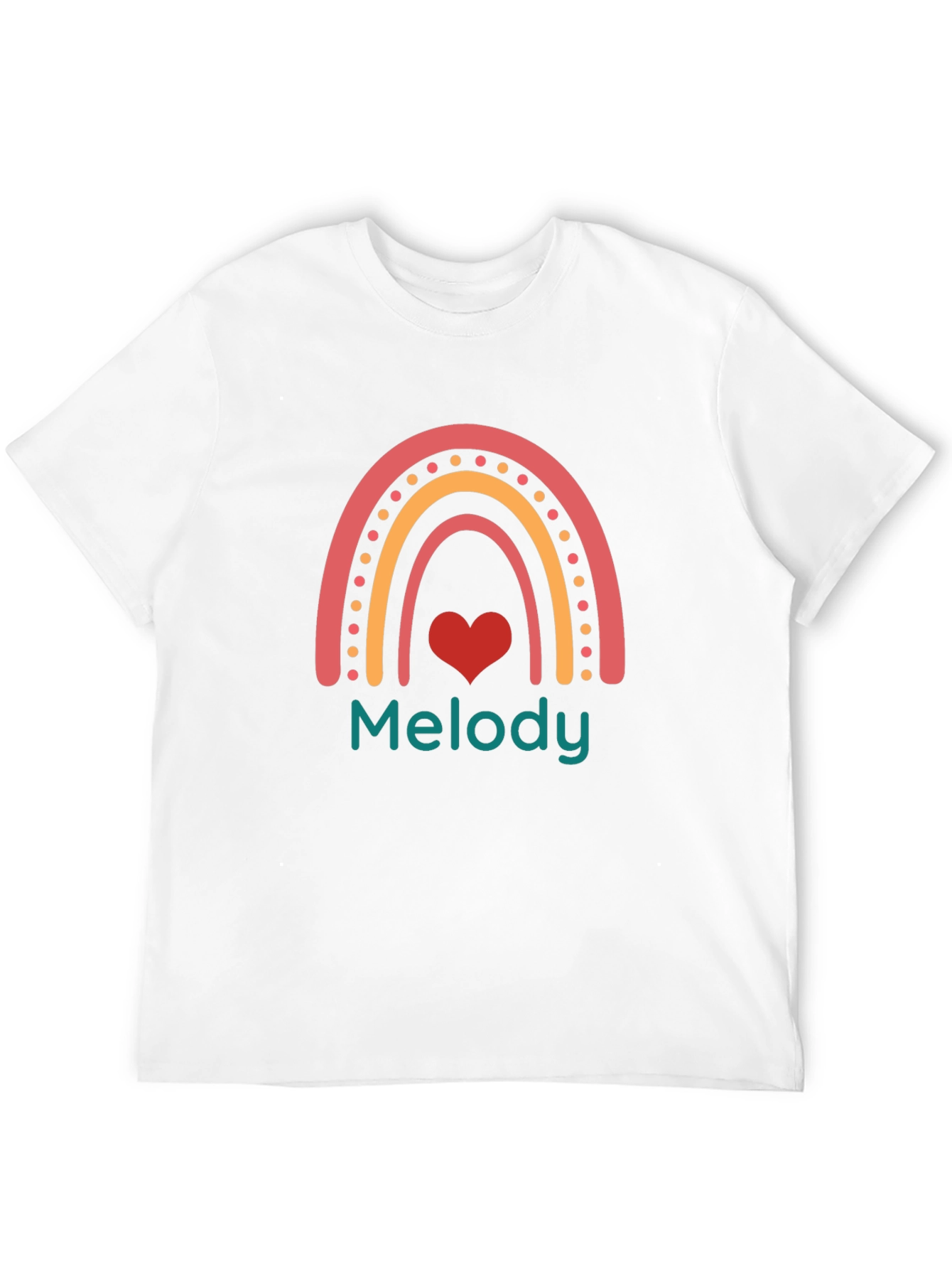 Melody Rainbow Heart T-Shirt