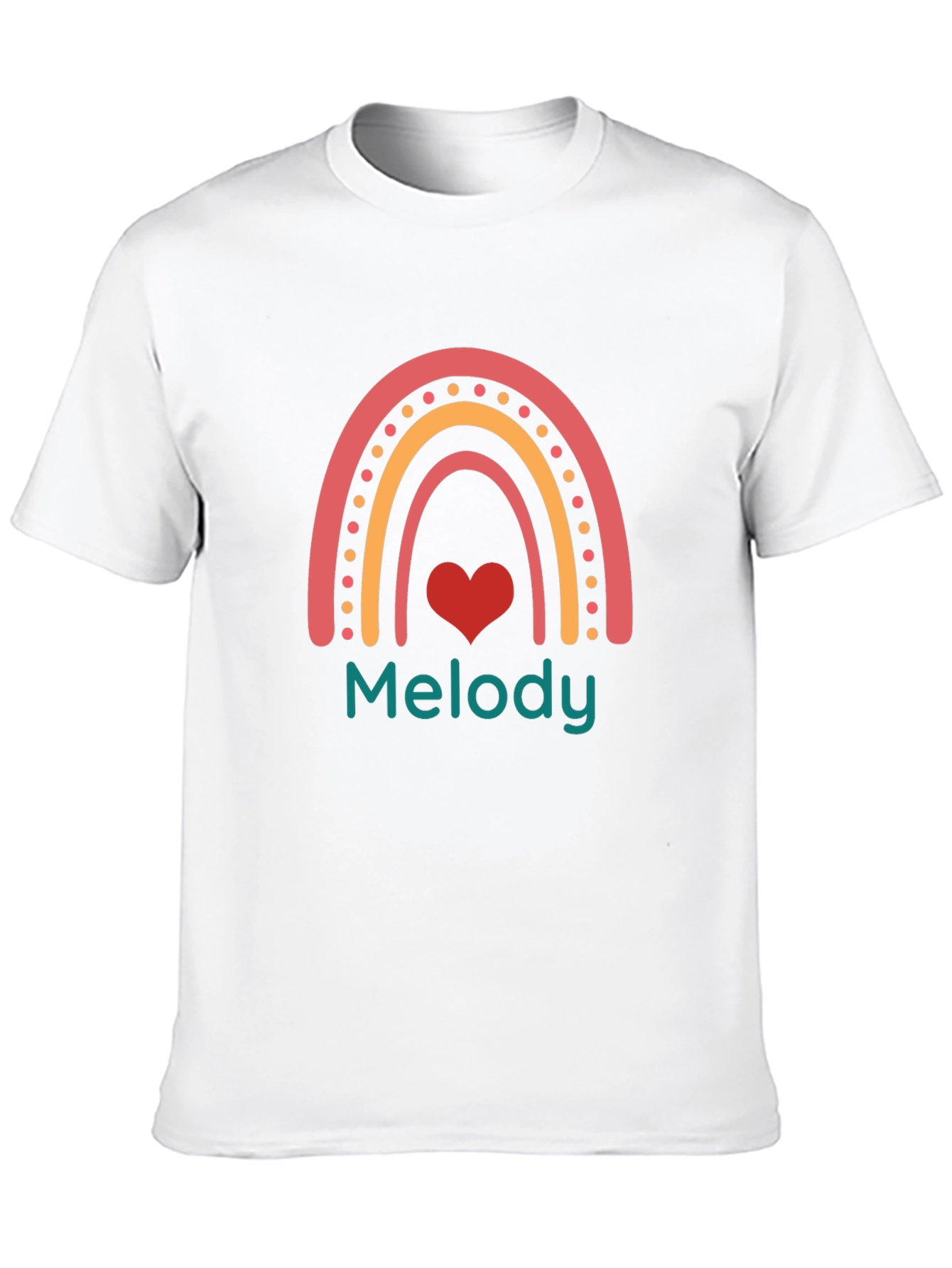 Melody Rainbow Heart T-Shirt