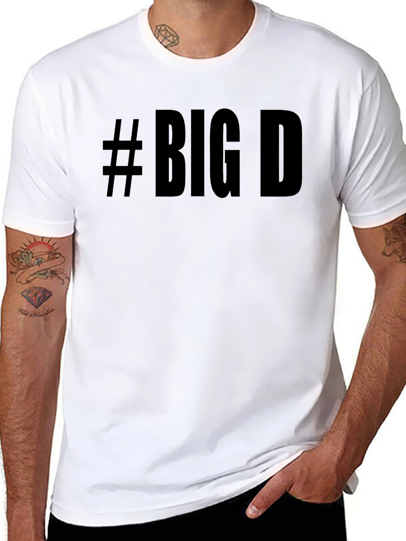 Big D Graphic Tee - Casual Unisex T-Shirt