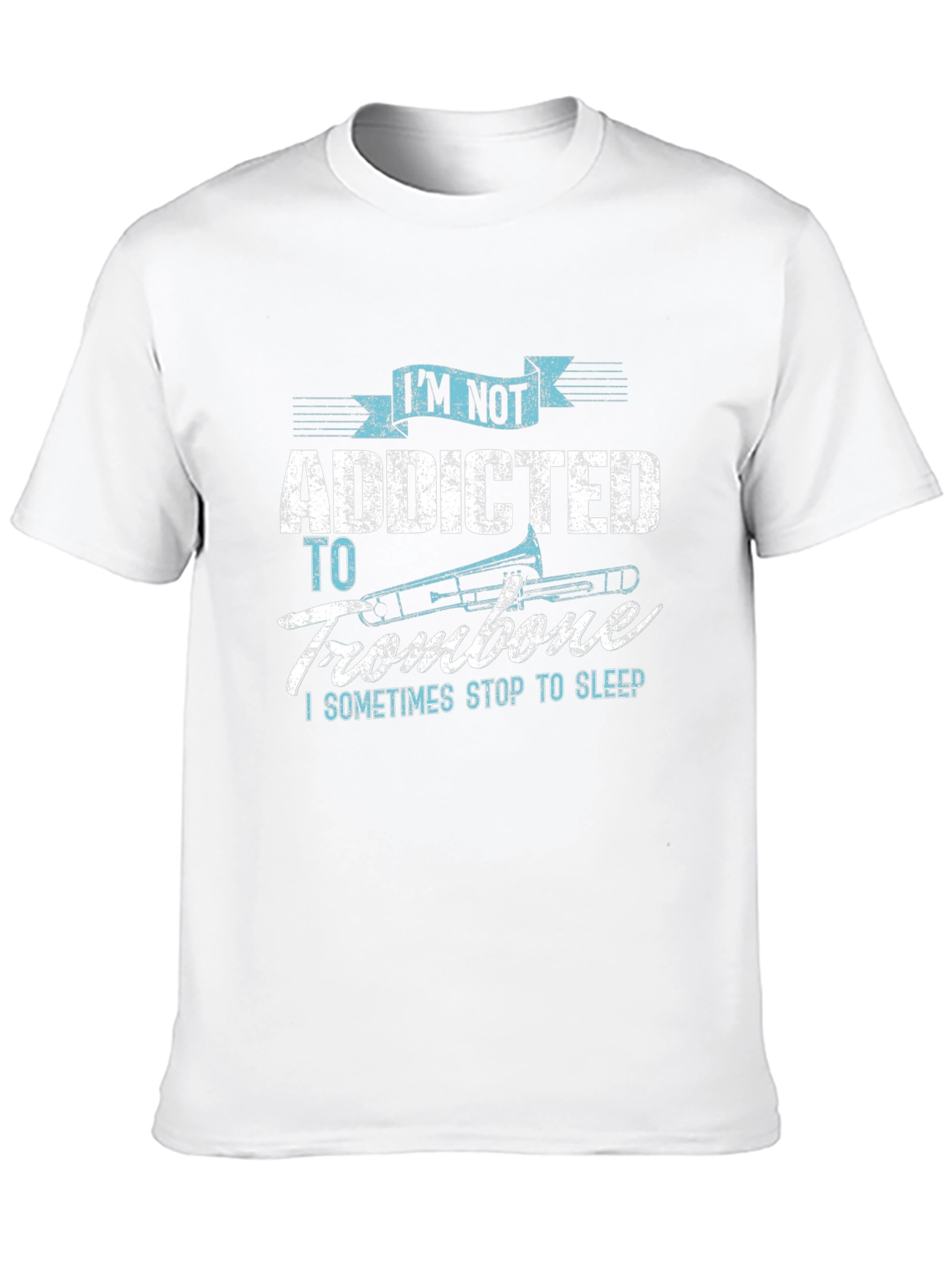 Addicted to Trombone Graphic Tee