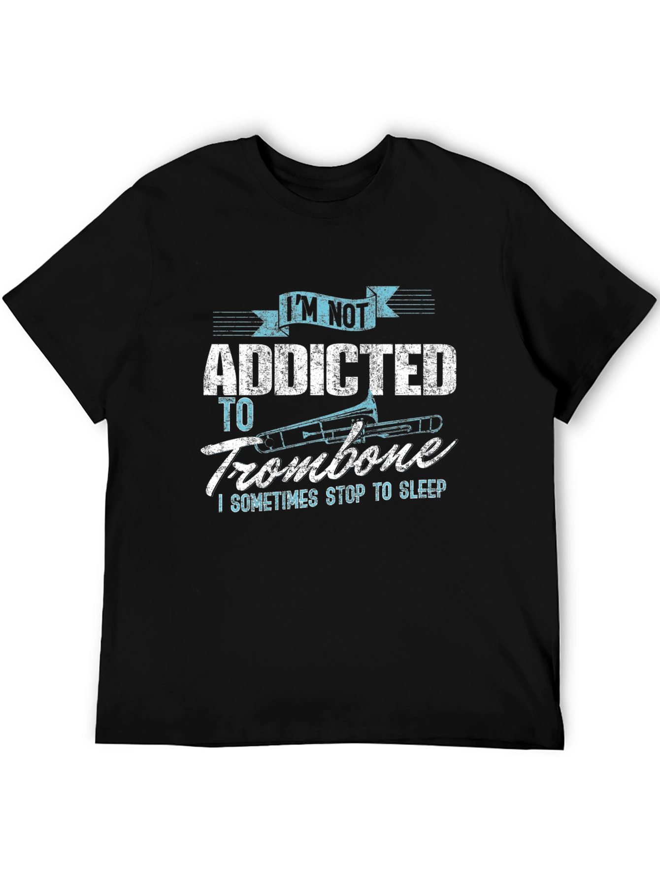 Addicted to Trombone Graphic Tee