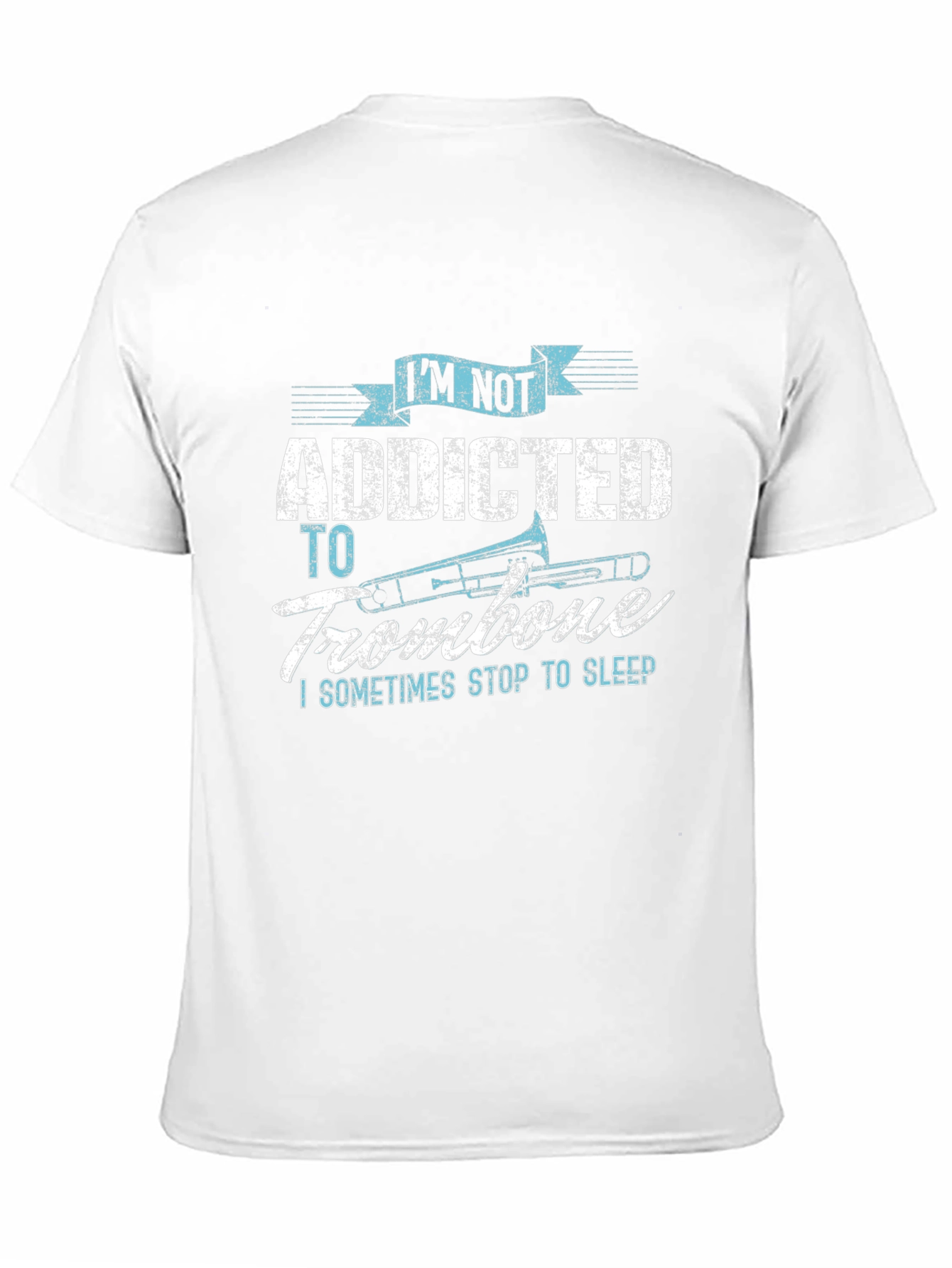 Addicted to Trombone Graphic Tee