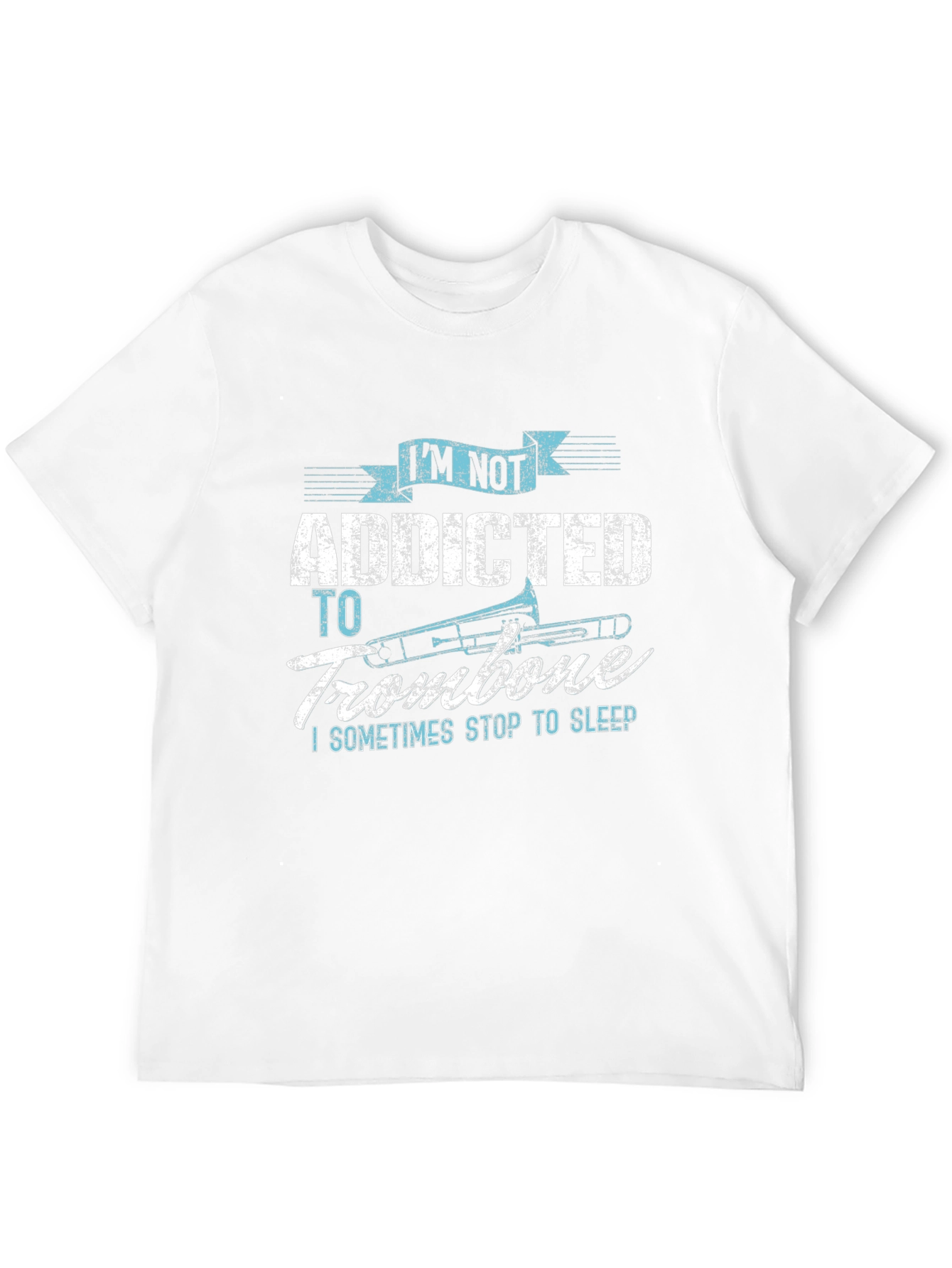 Addicted to Trombone Graphic Tee